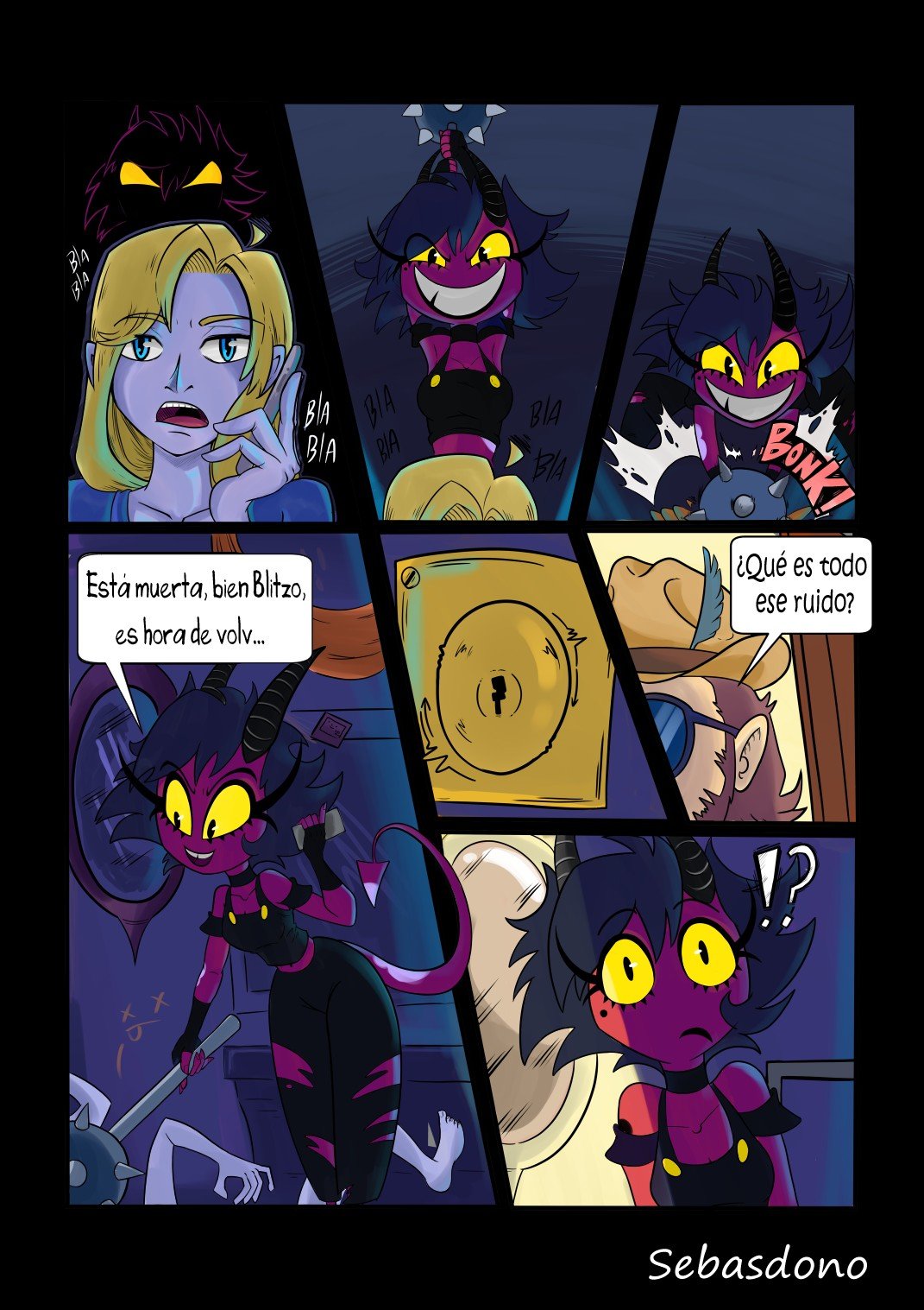 One Helluva Job Comic porno