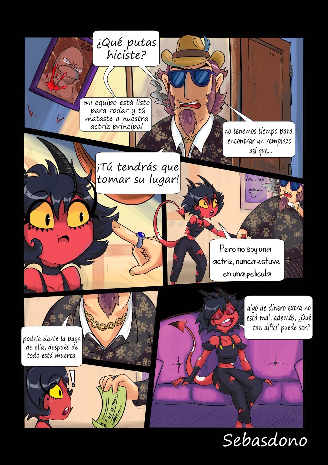 One Helluva Job Comic porno