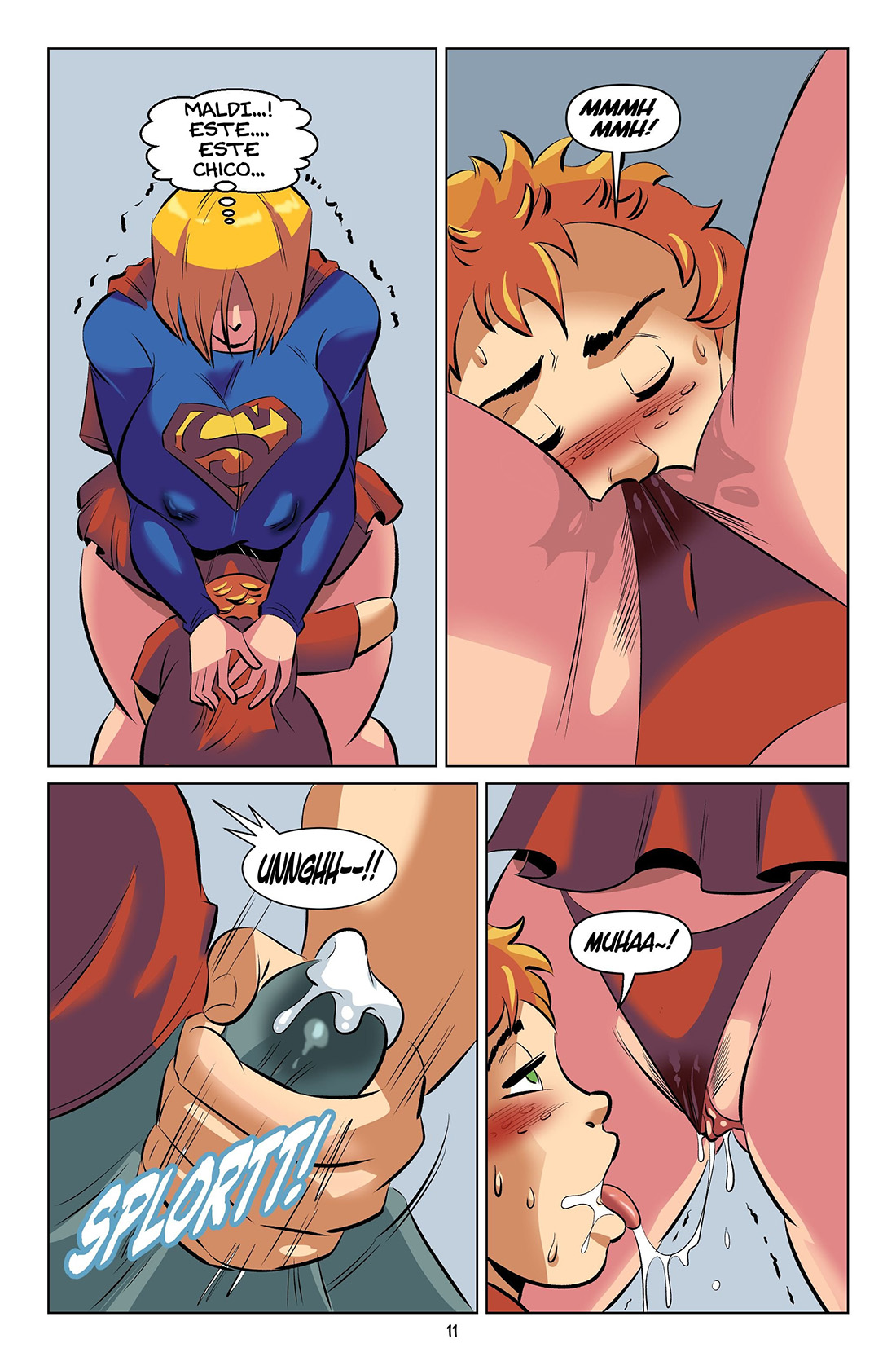 POWER PLAY Comic porno