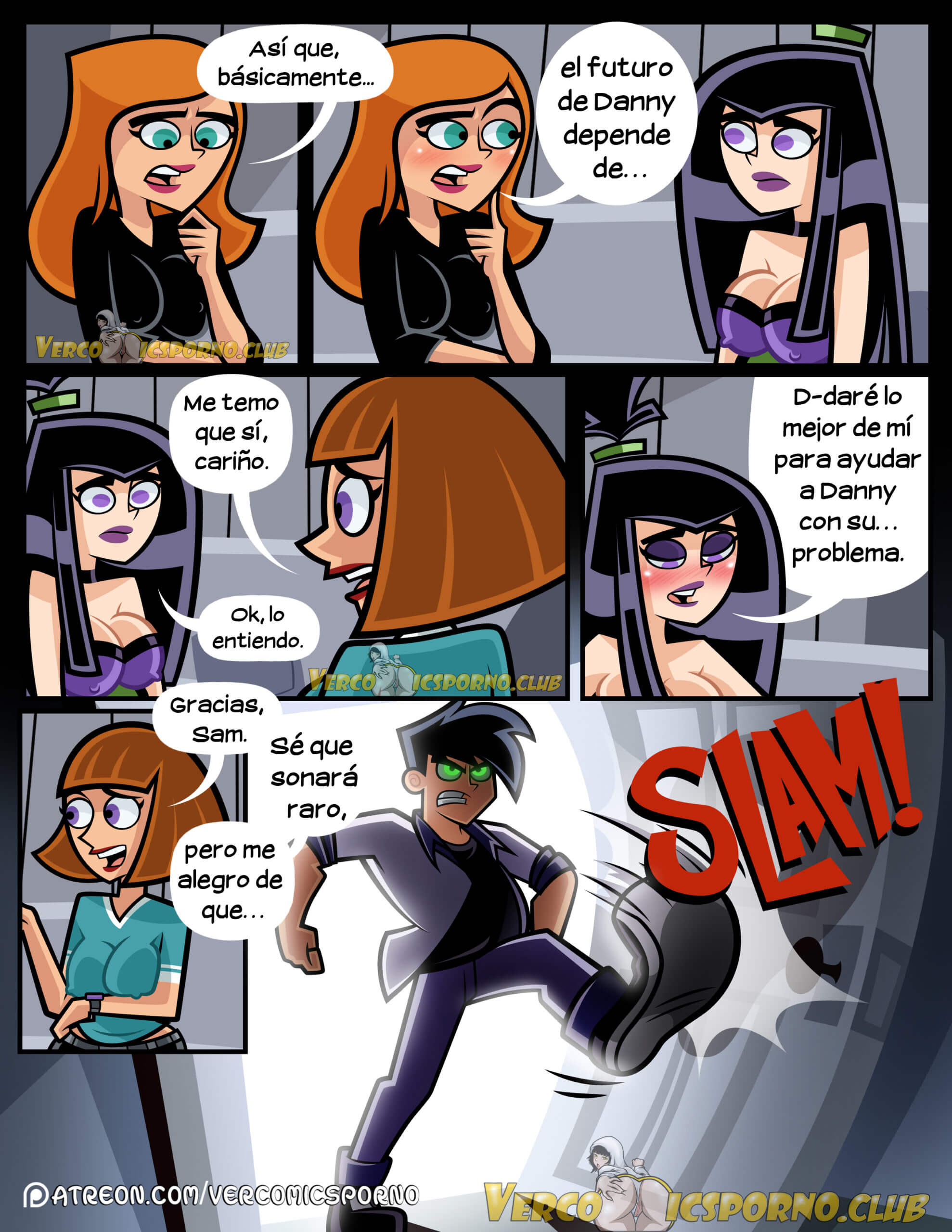 Pubertad Fantasma - Danny Phantom Comic porno