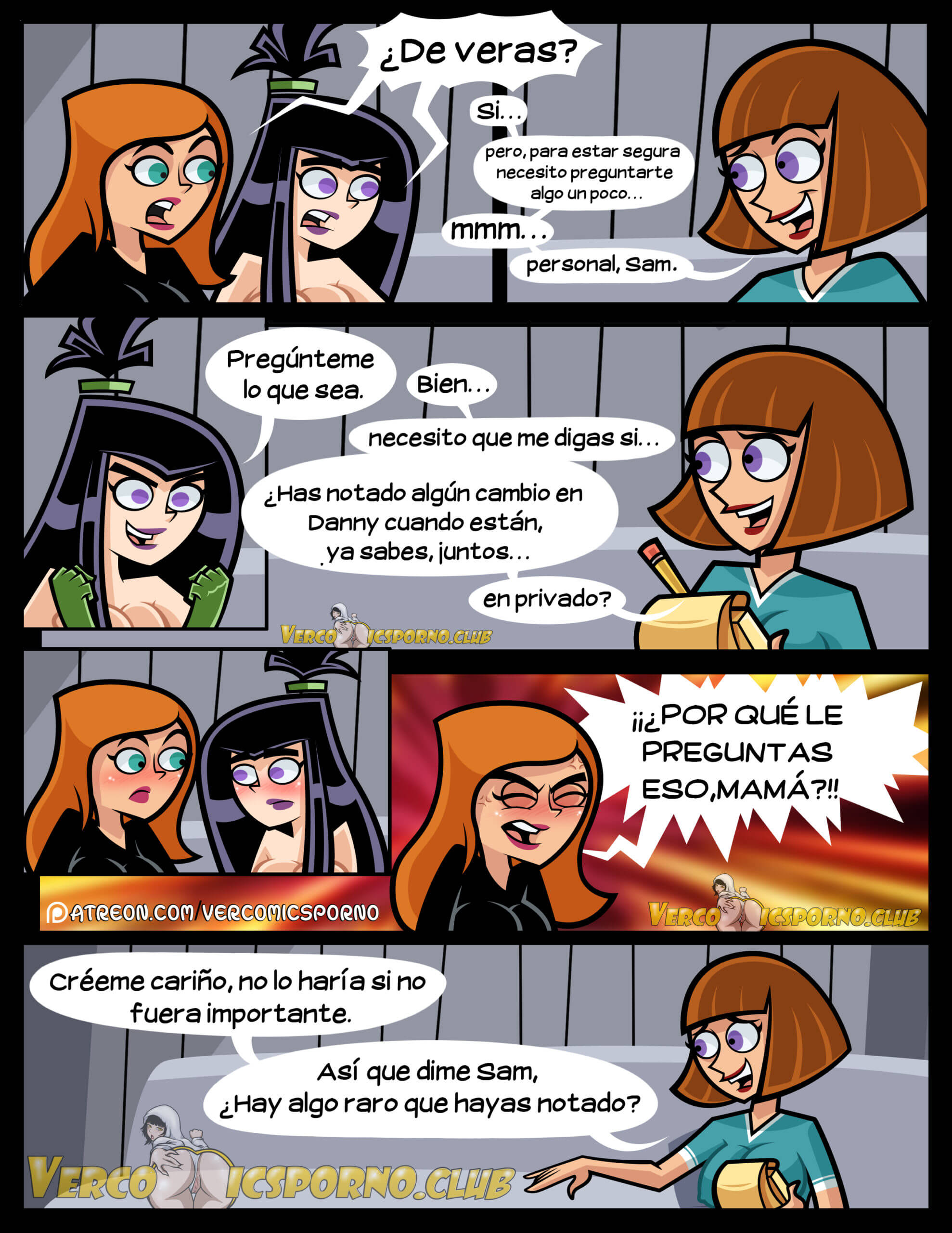 Pubertad Fantasma - Danny Phantom Comic porno