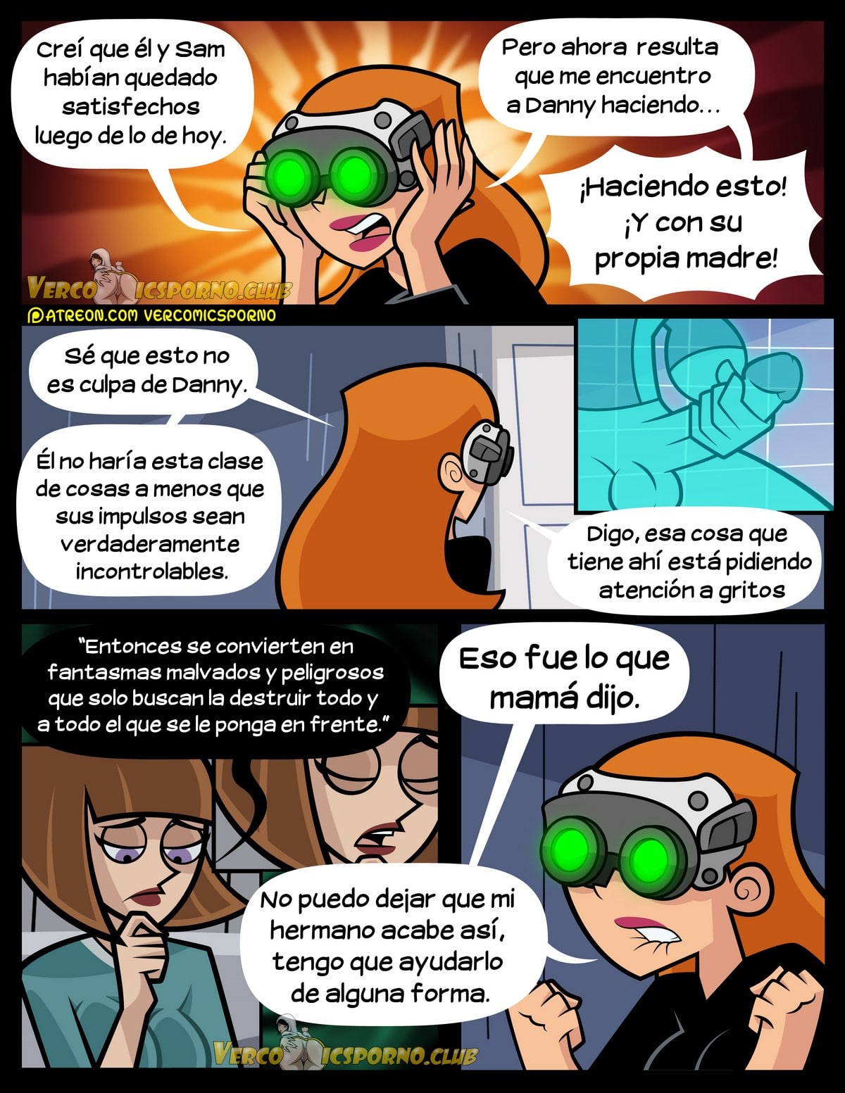 Pubertad Fantasma 2 - Danny Phantom Comic porno
