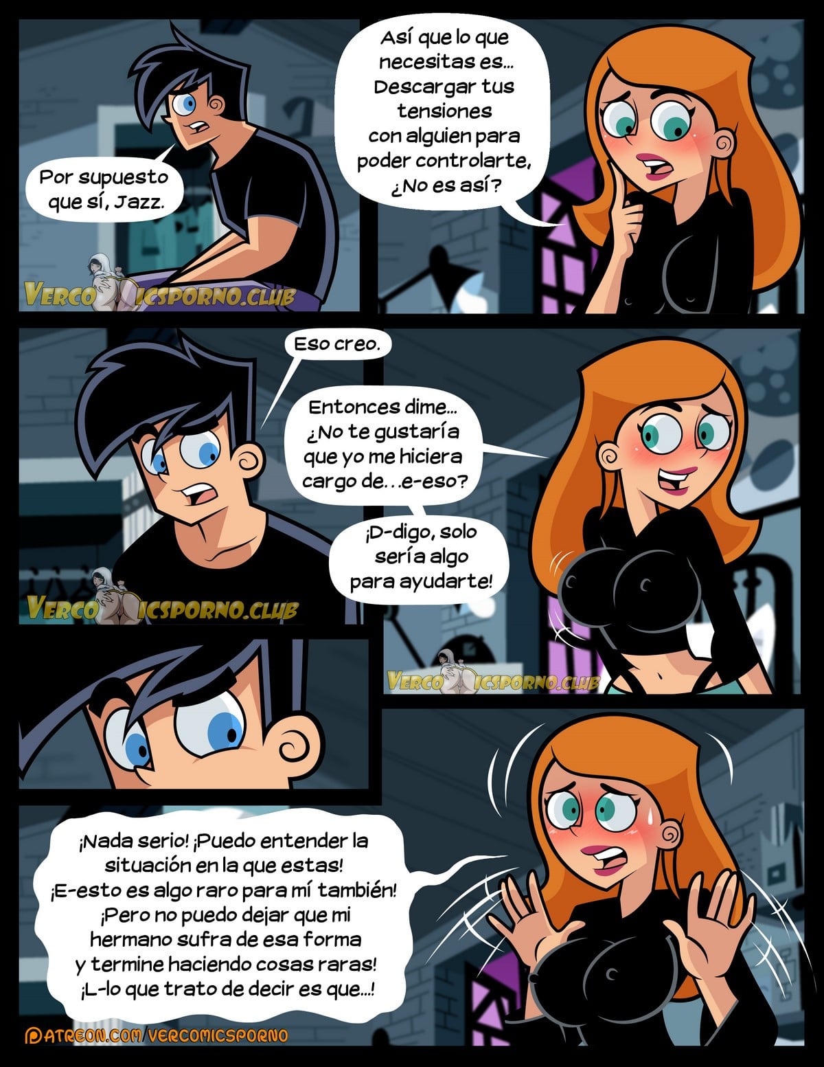 Pubertad Fantasma 2 - Danny Phantom Comic porno
