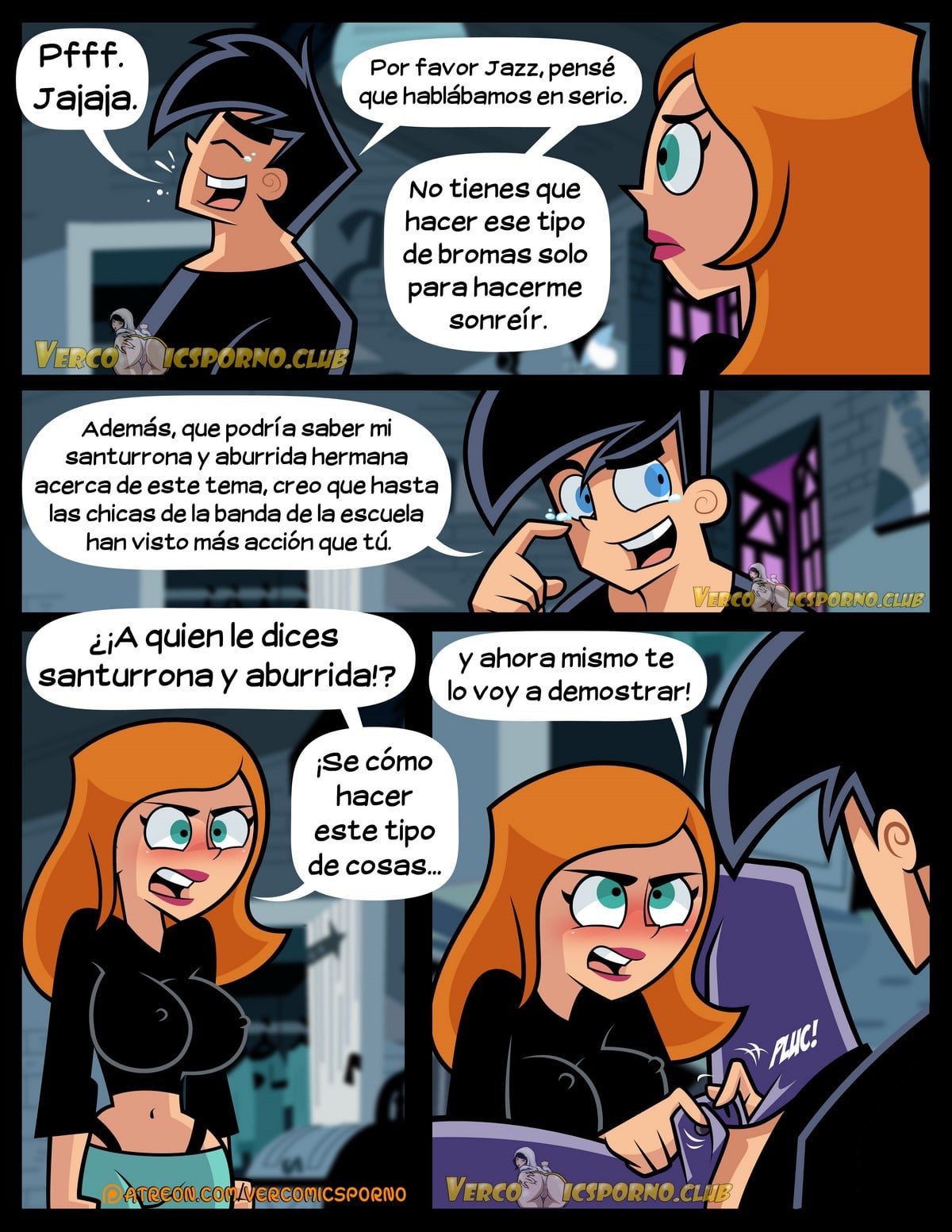 Pubertad Fantasma 2 - Danny Phantom Comic porno