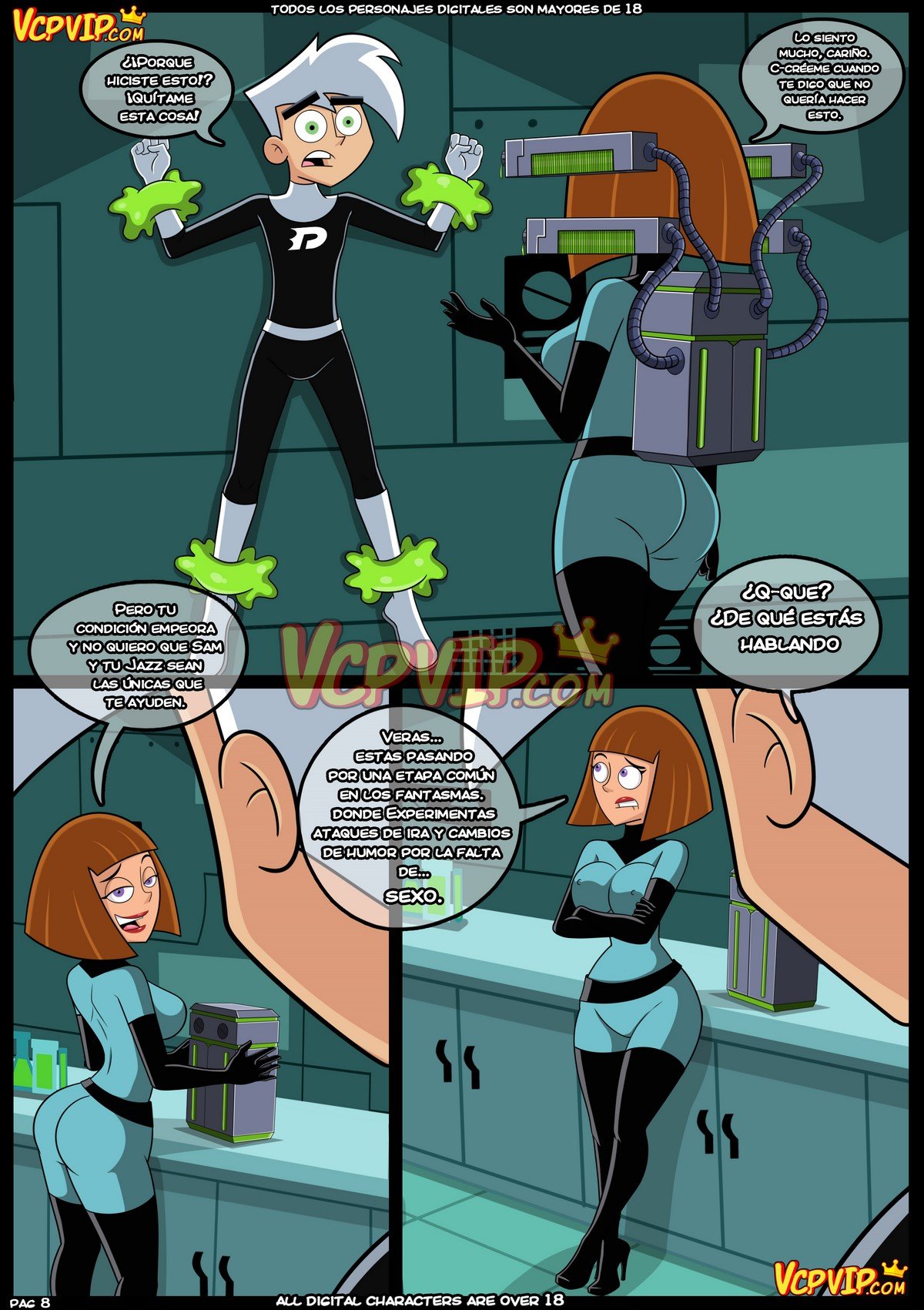 Pubertad Fantasma 3 - Danny Phantom Comic porno