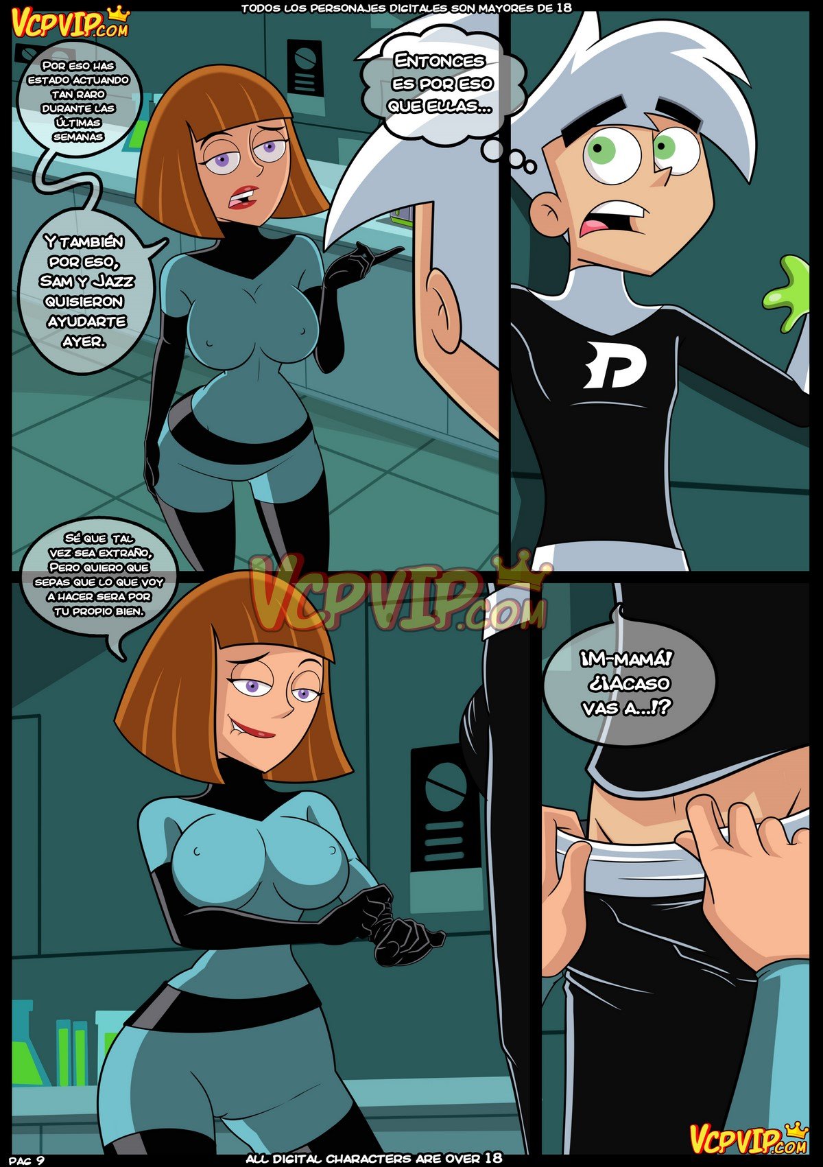 Pubertad Fantasma 3 - Danny Phantom Comic porno