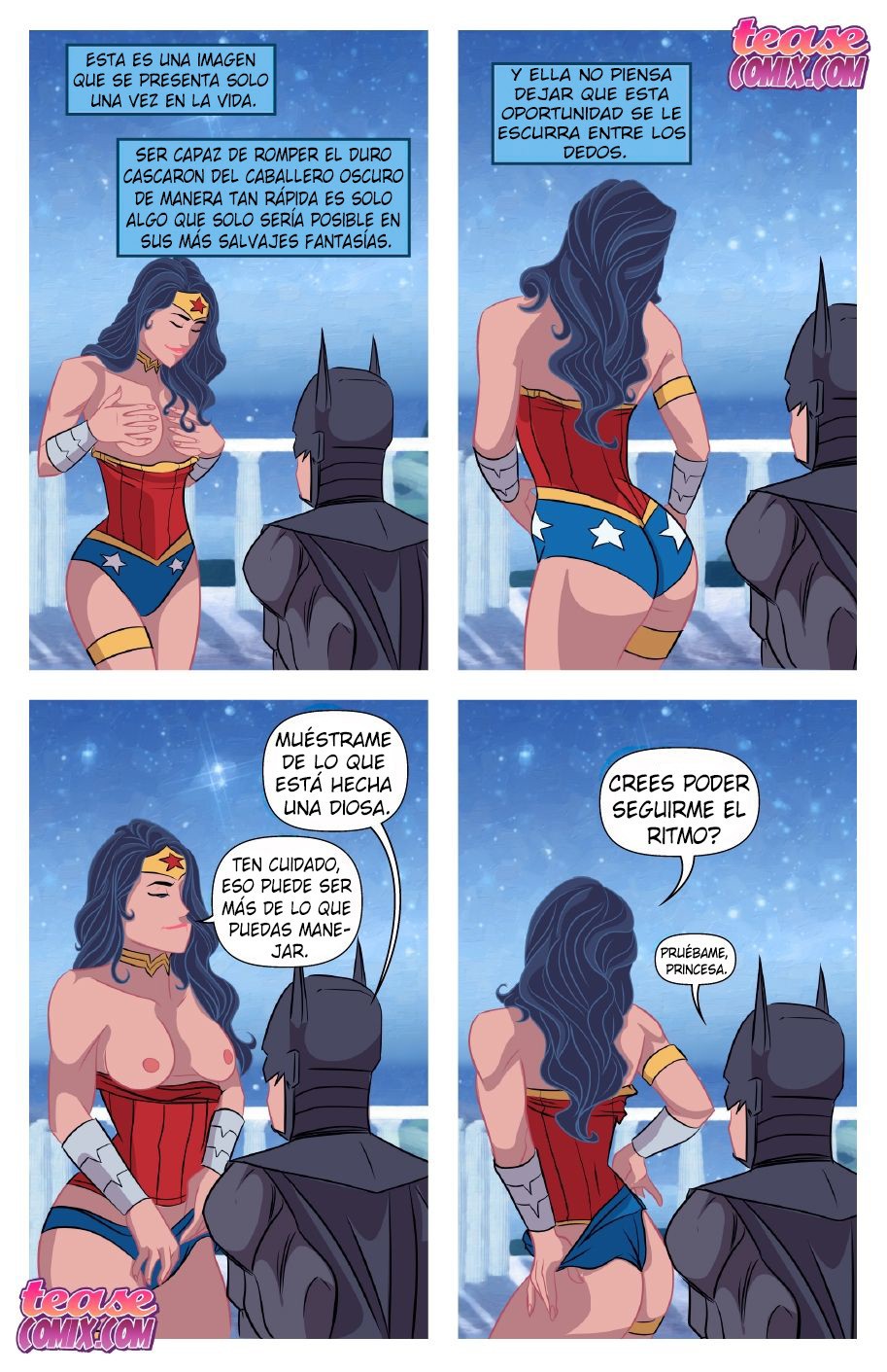 Quiero Tu Bati-Polla Comic porno