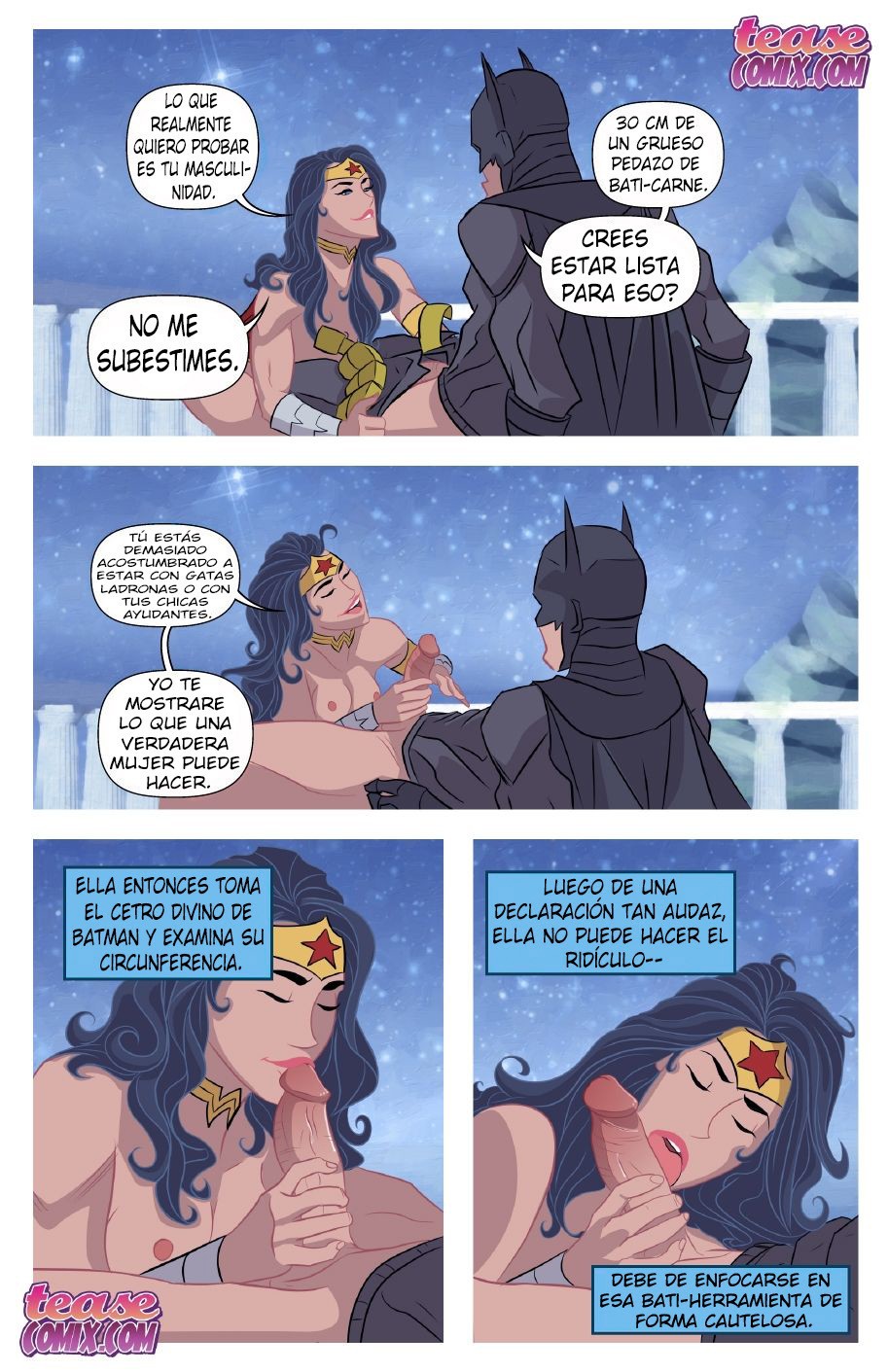 Quiero Tu Bati-Polla Comic porno