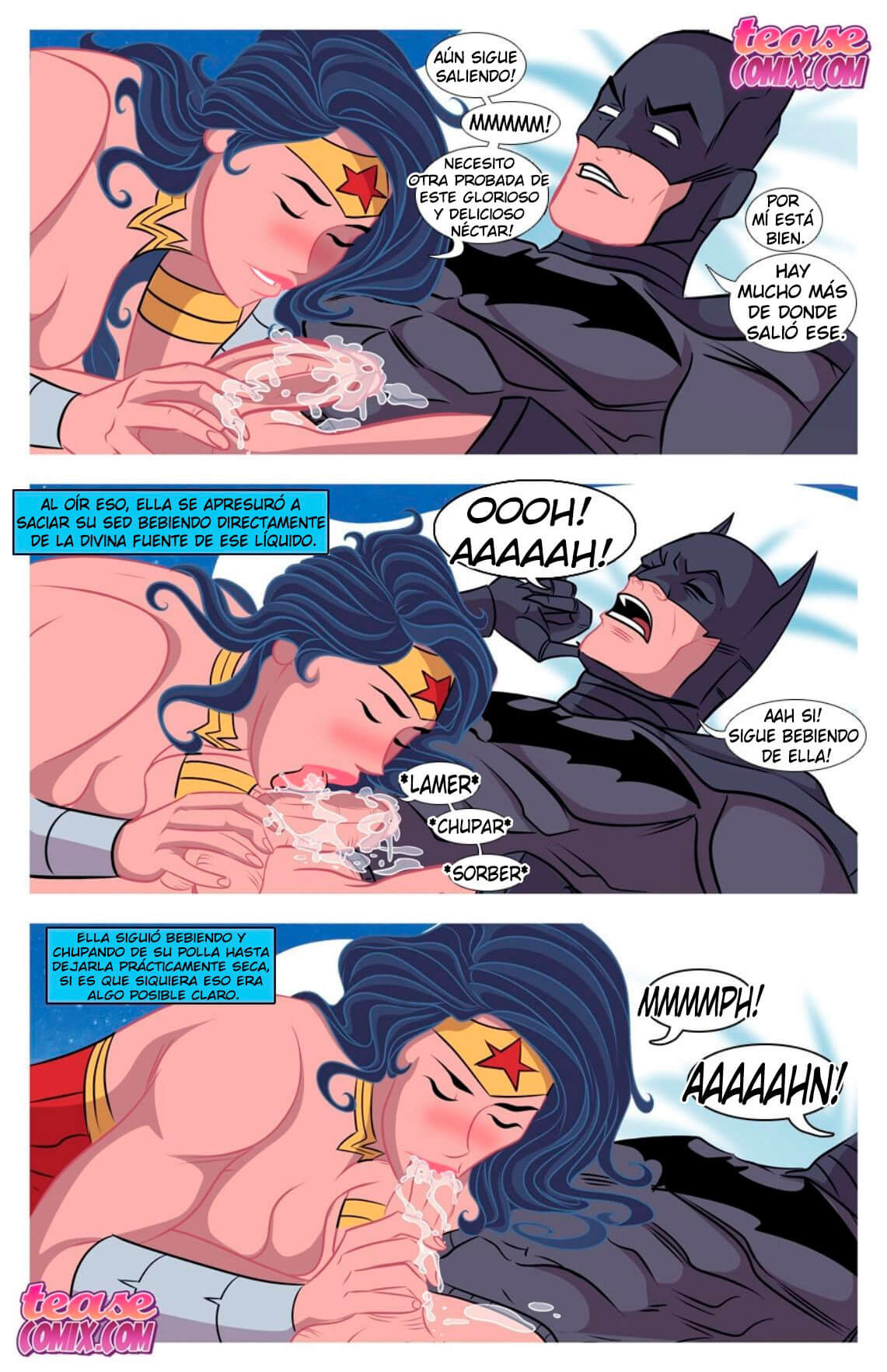 Quiero Tu Bati-Polla Comic porno