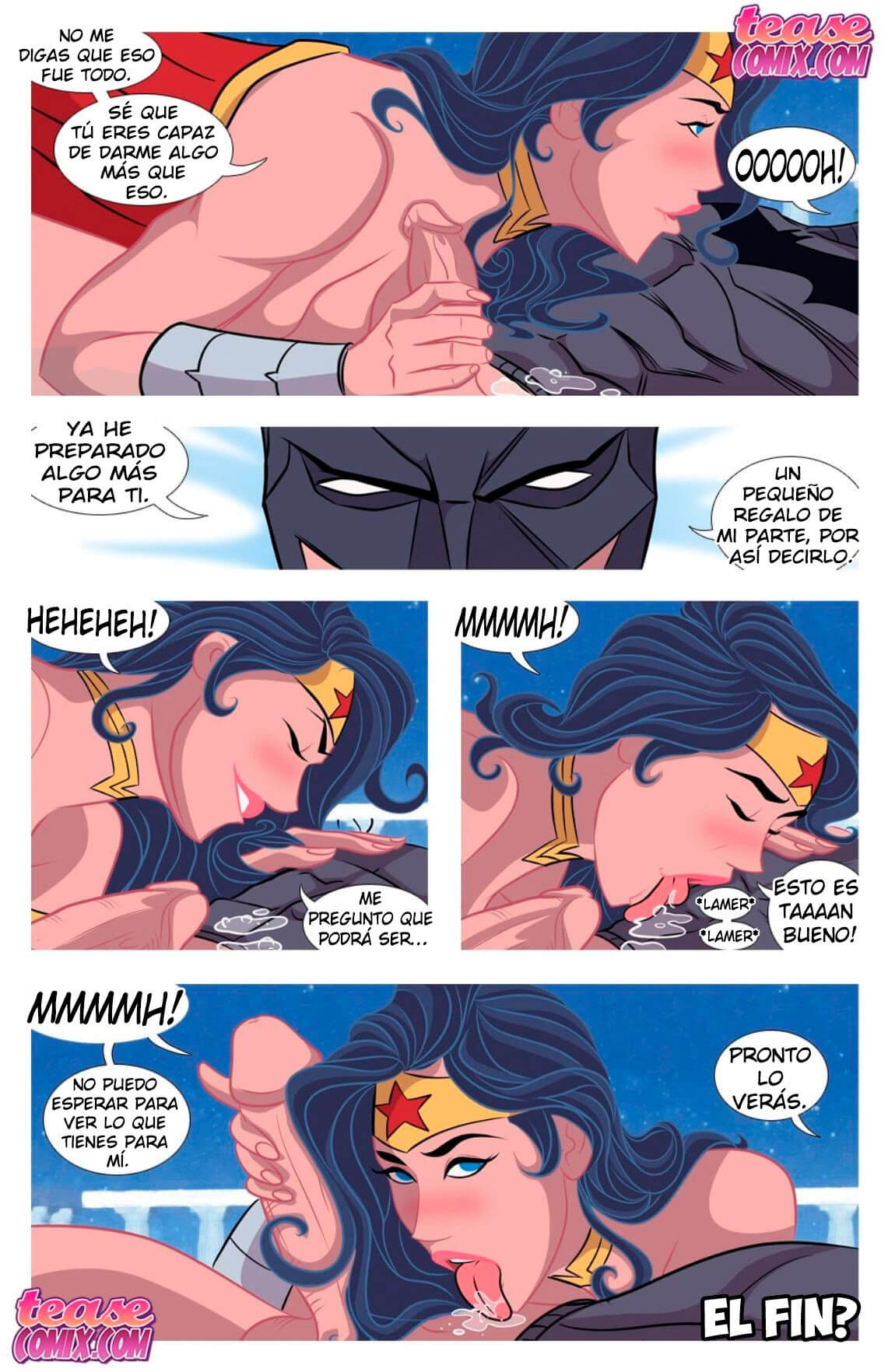 Quiero Tu Bati-Polla Comic porno