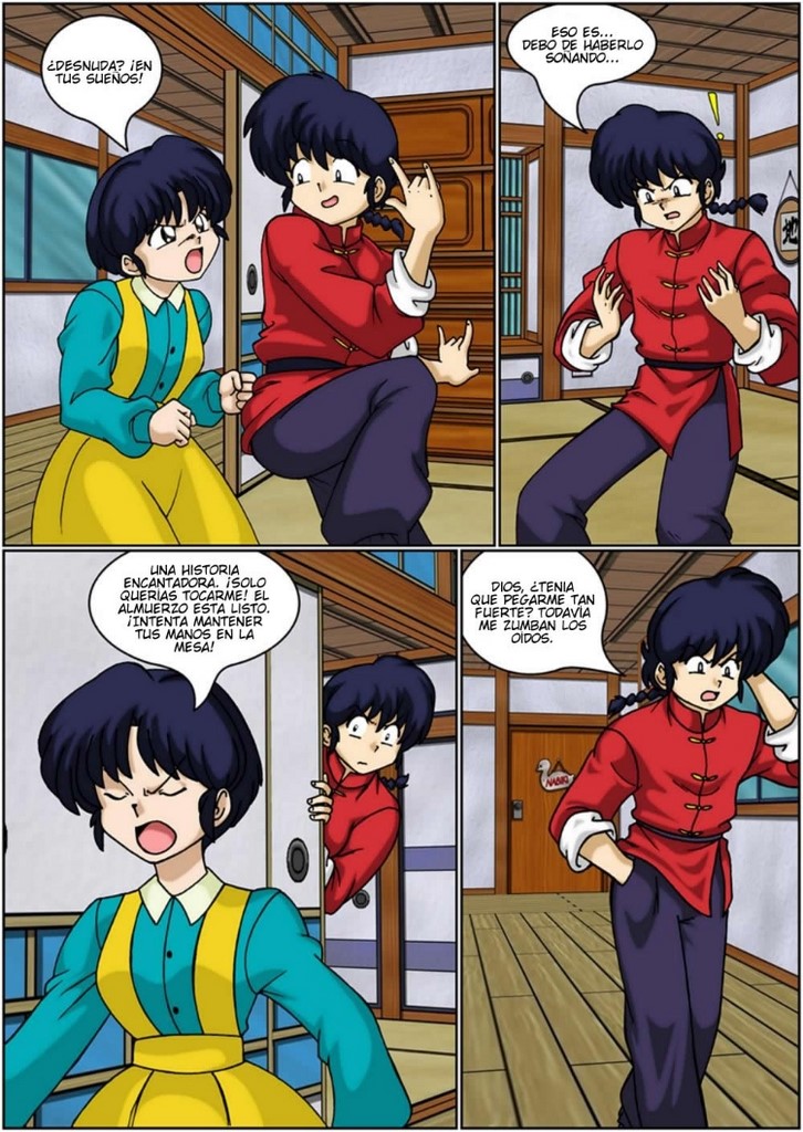 Ranma Cheating hearts Comic porno