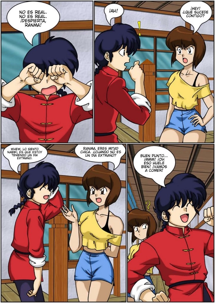 Ranma Cheating hearts Comic porno