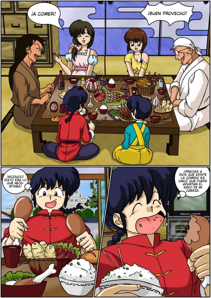 Ranma Cheating hearts Comic porno