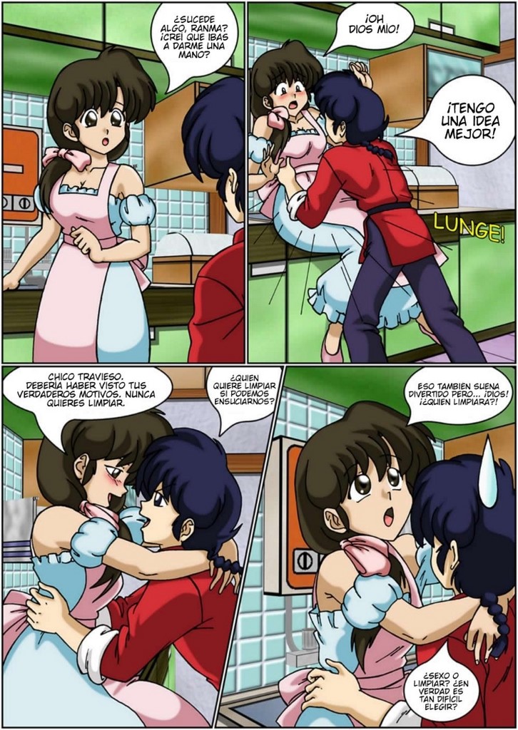 Ranma Cheating hearts Comic porno