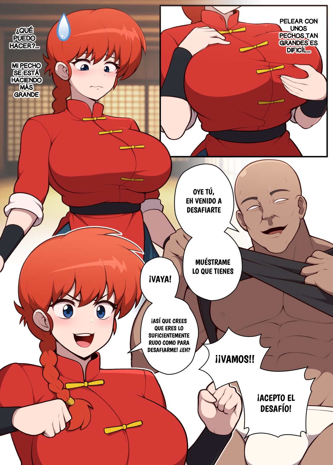Ranma Is A Girl! Comic porno