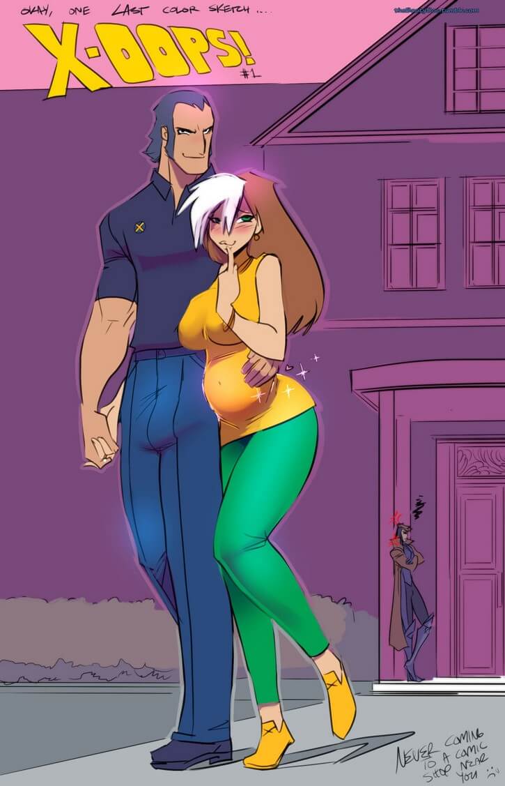 Rated X-Men Comic porno