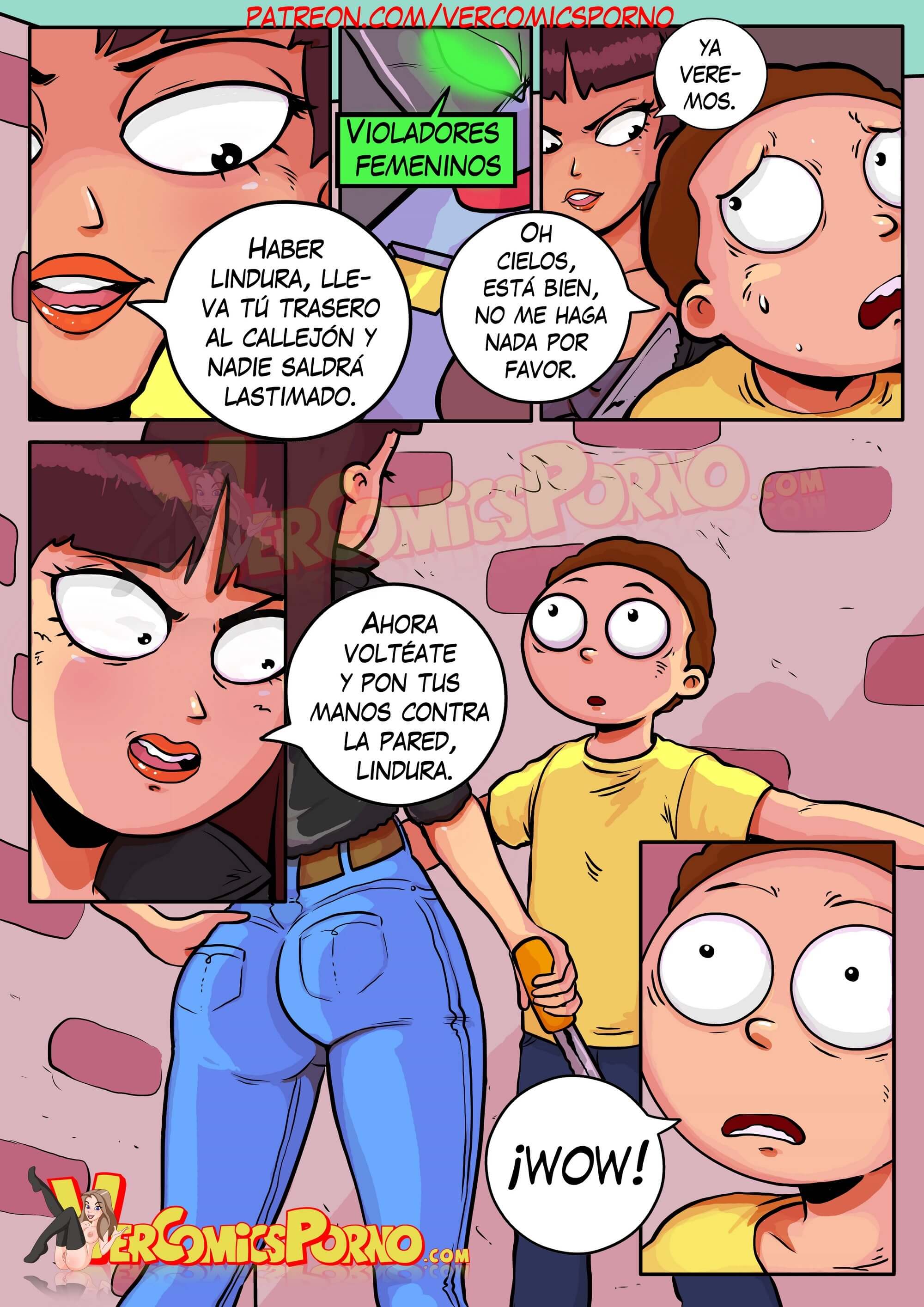 Rick Y Morty - Viaje de Placer Comic porno