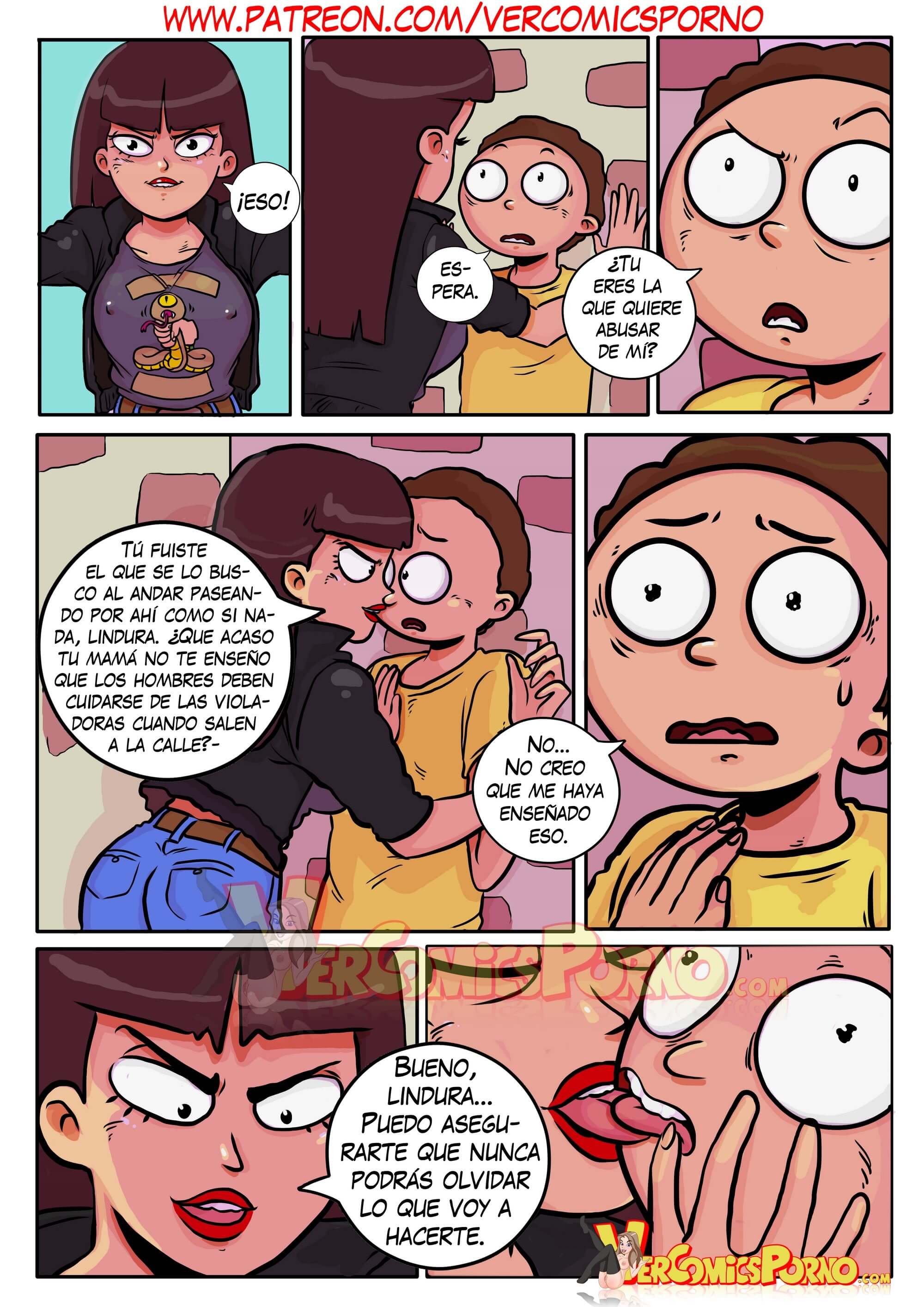 Rick Y Morty - Viaje de Placer Comic porno