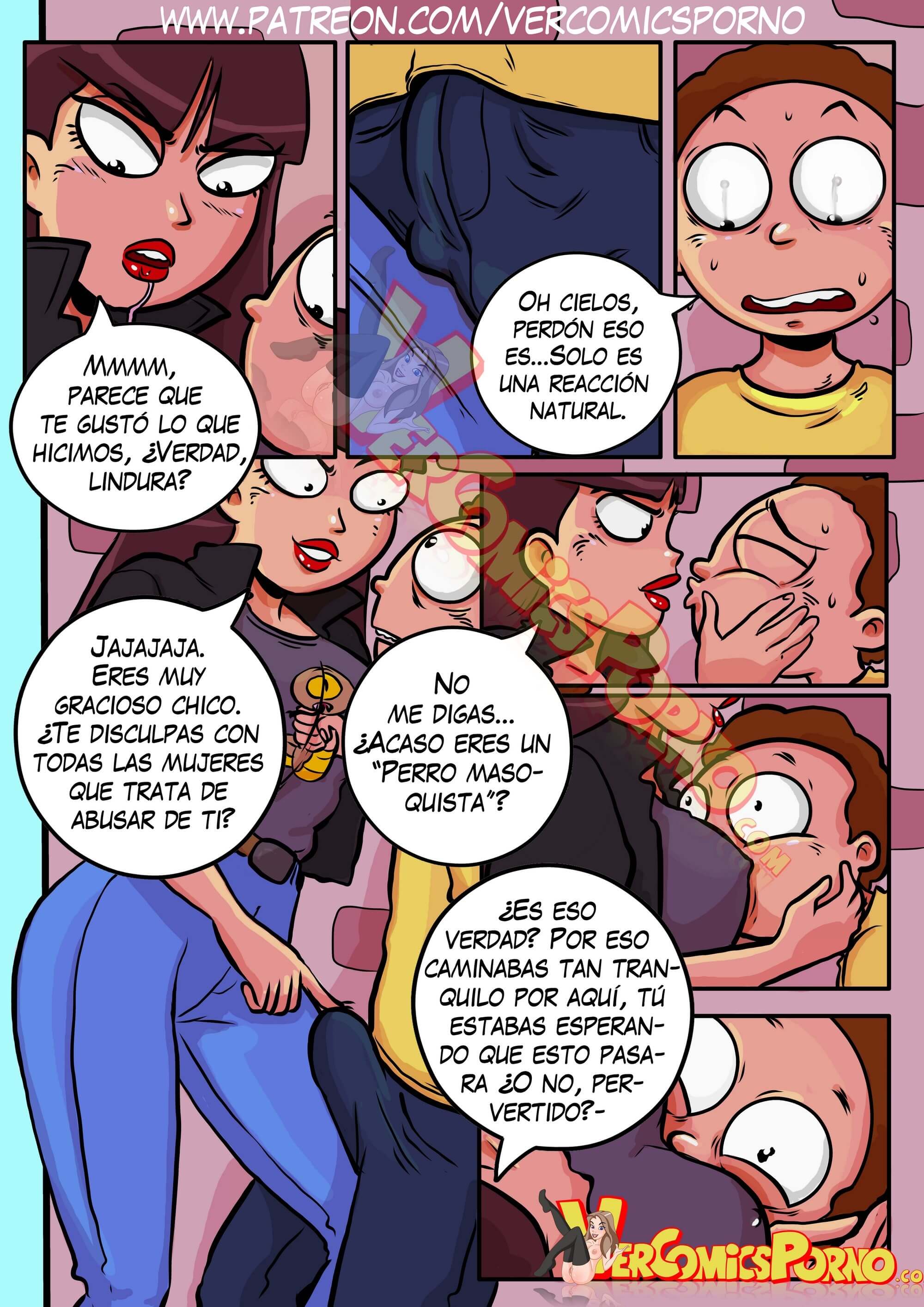 Rick Y Morty - Viaje de Placer Comic porno