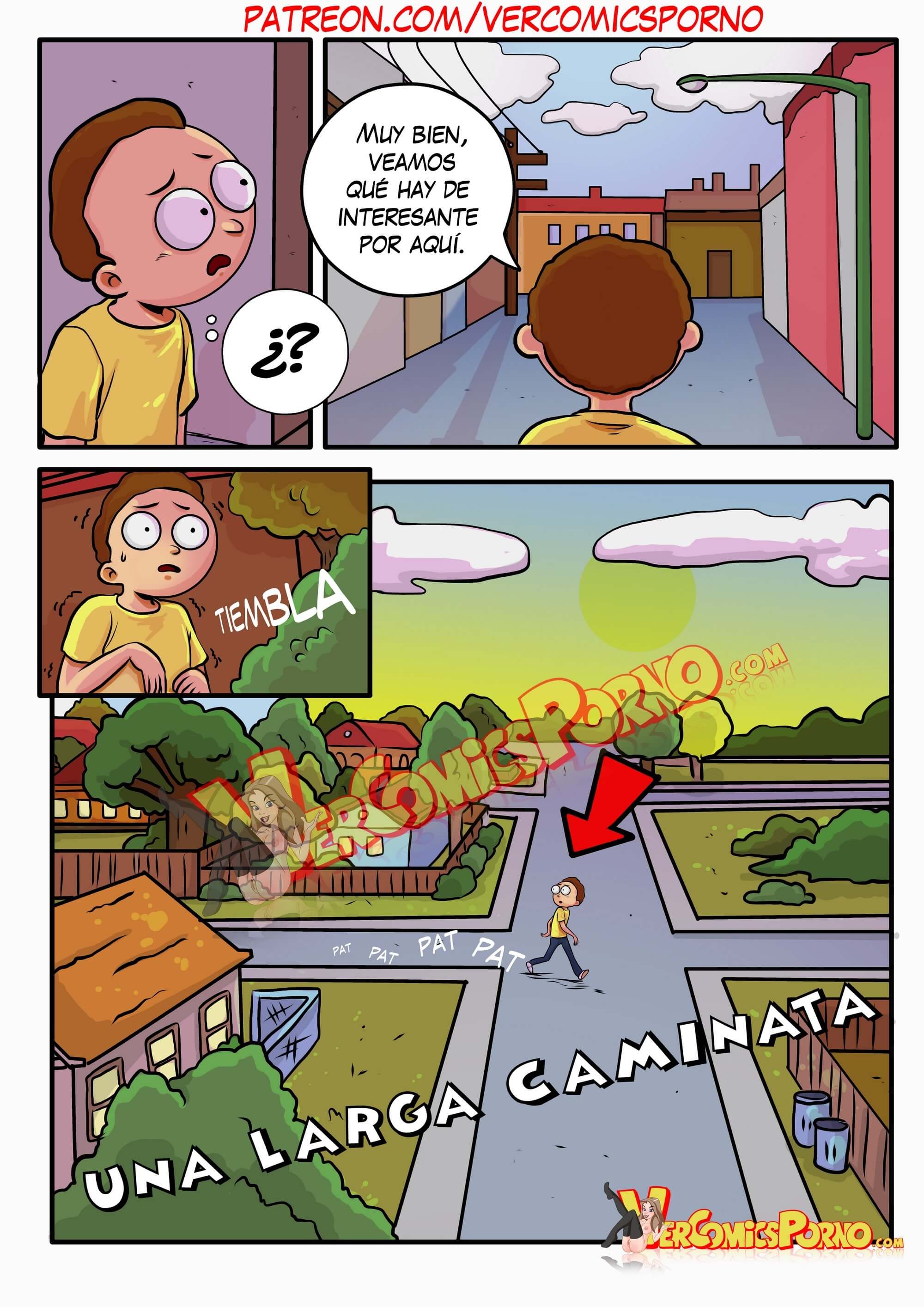 Rick Y Morty - Viaje de Placer Comic porno