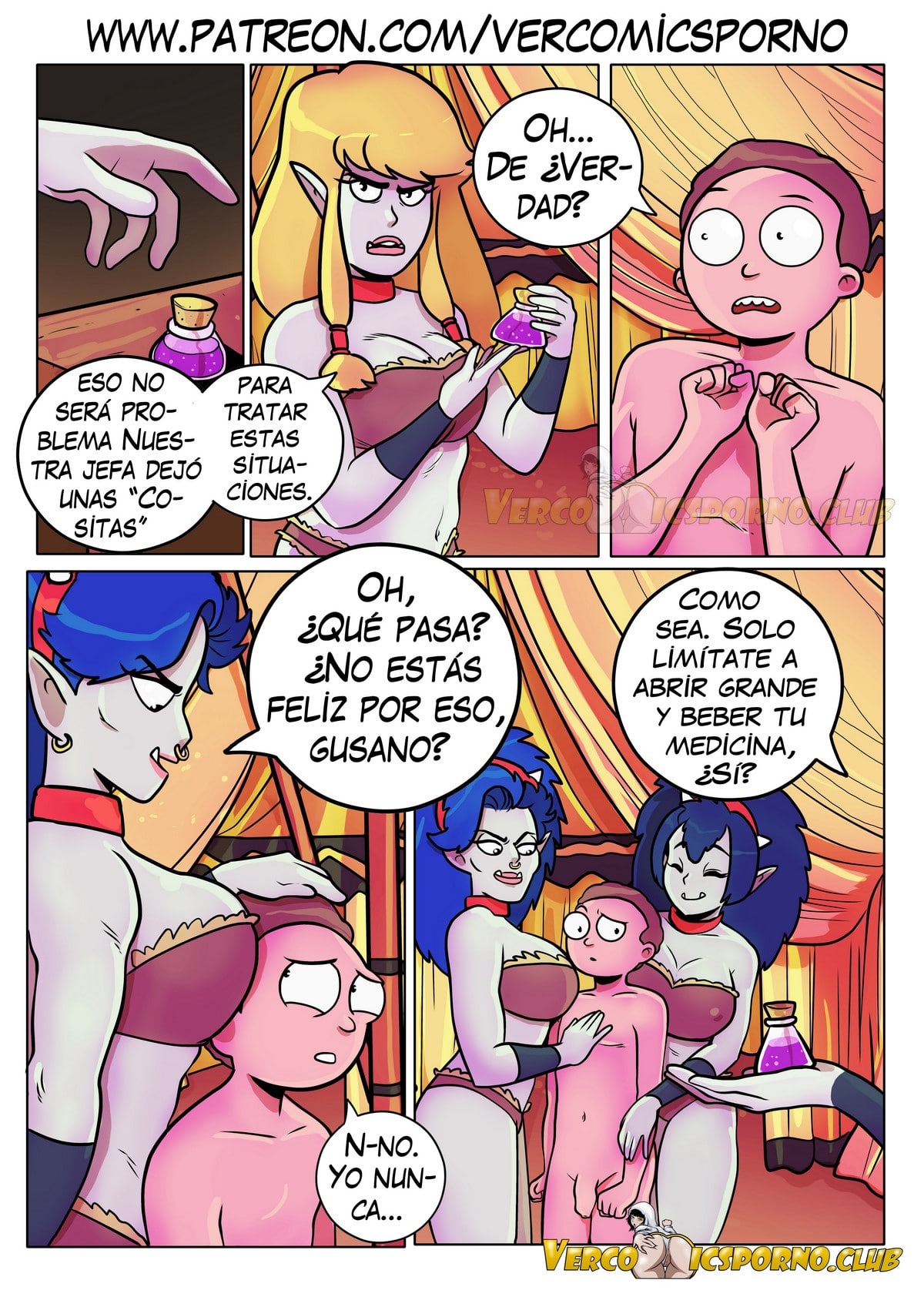 Rick Y Morty 4 Comic porno