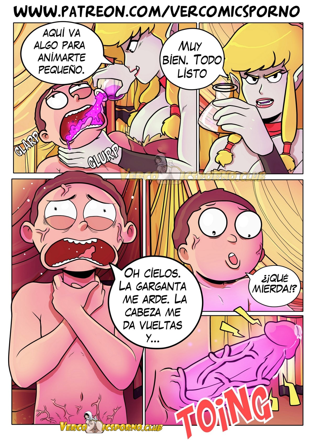 Rick Y Morty 4 Comic porno