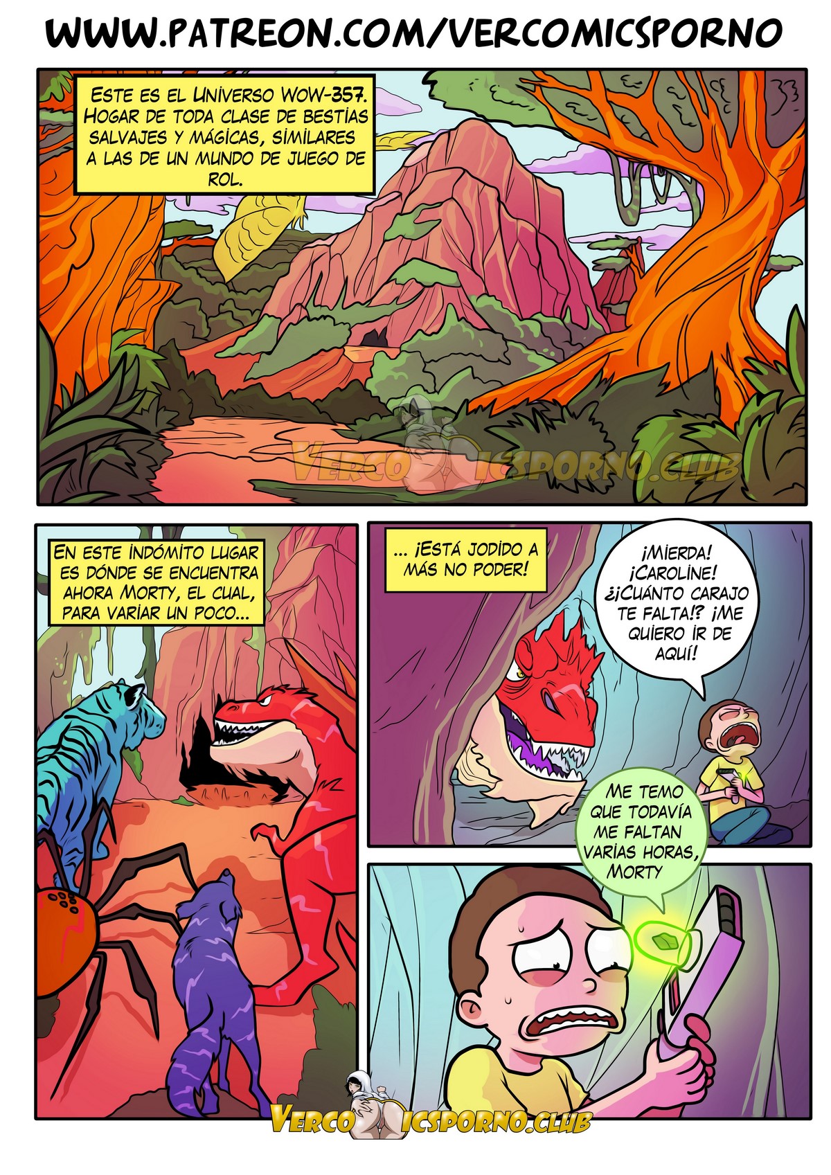 Rick Y Morty 4 Comic porno