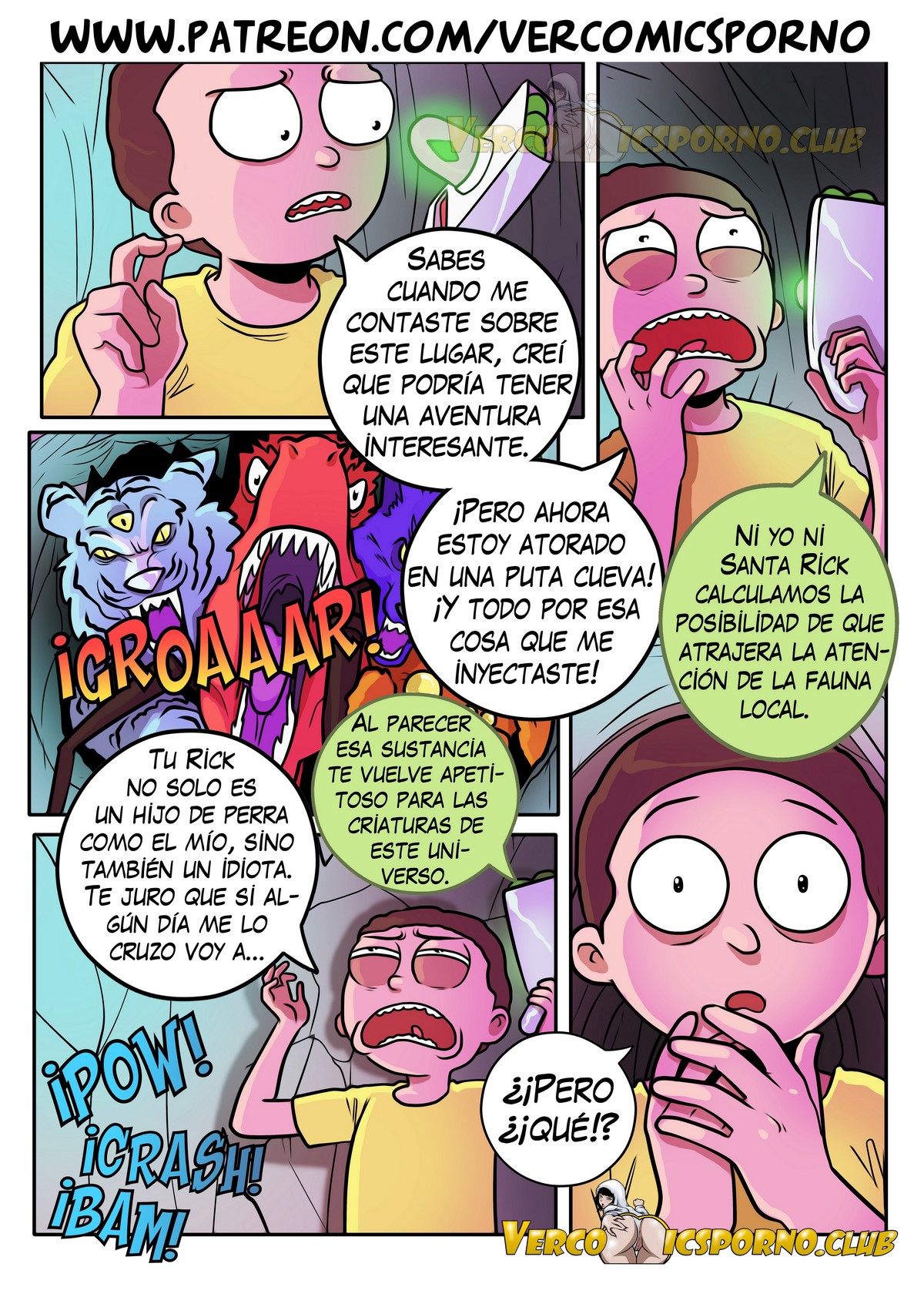Rick Y Morty 4 Comic porno