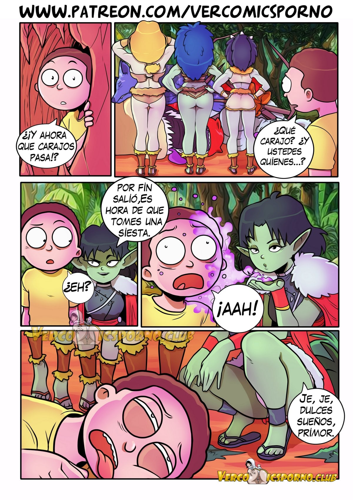 Rick Y Morty 4 Comic porno