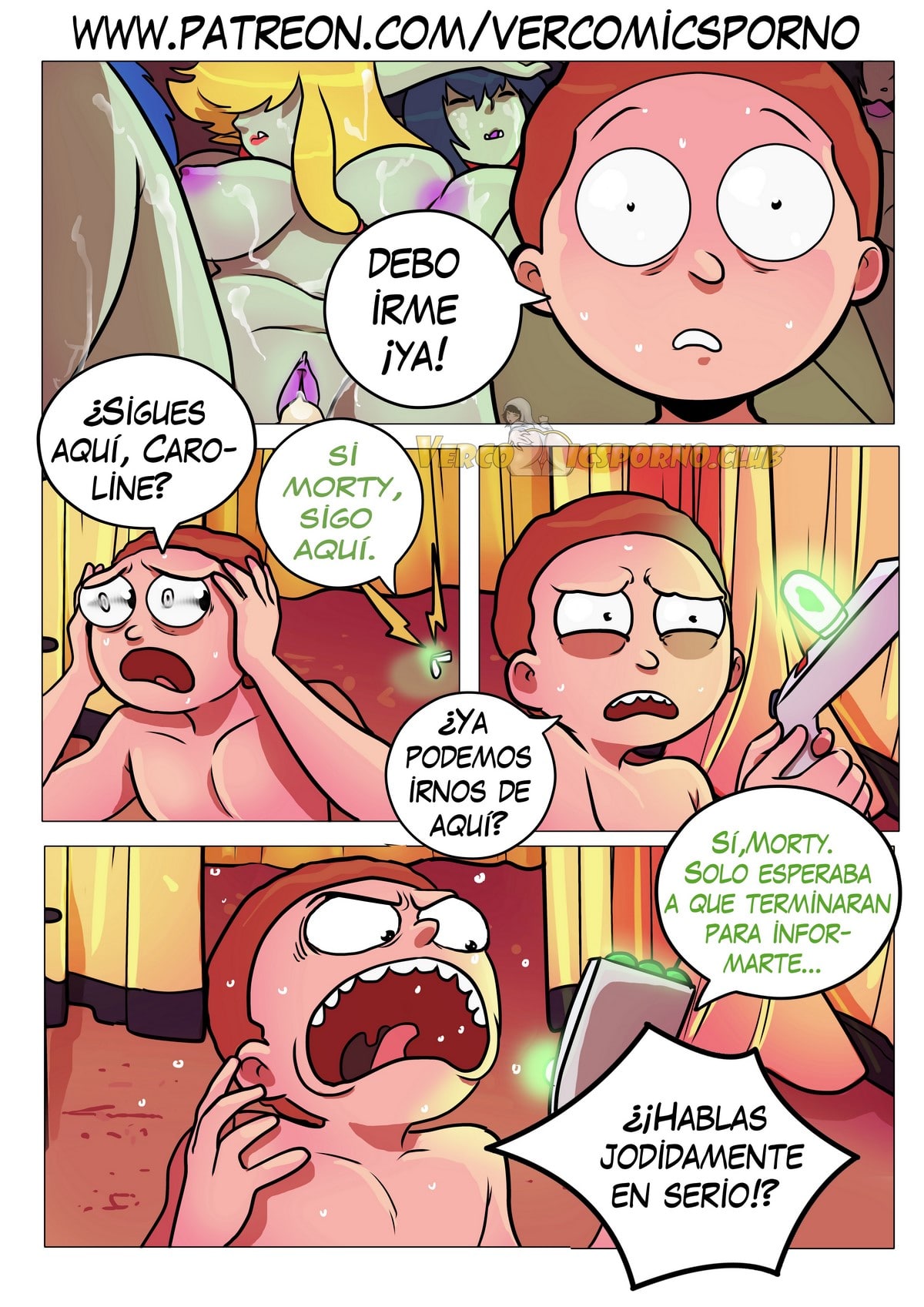 Rick Y Morty 4 Comic porno