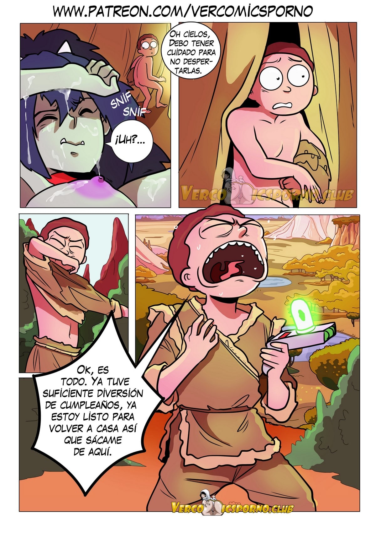 Rick Y Morty 4 Comic porno