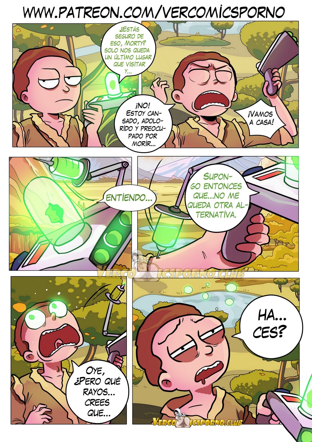 Rick Y Morty 4 Comic porno