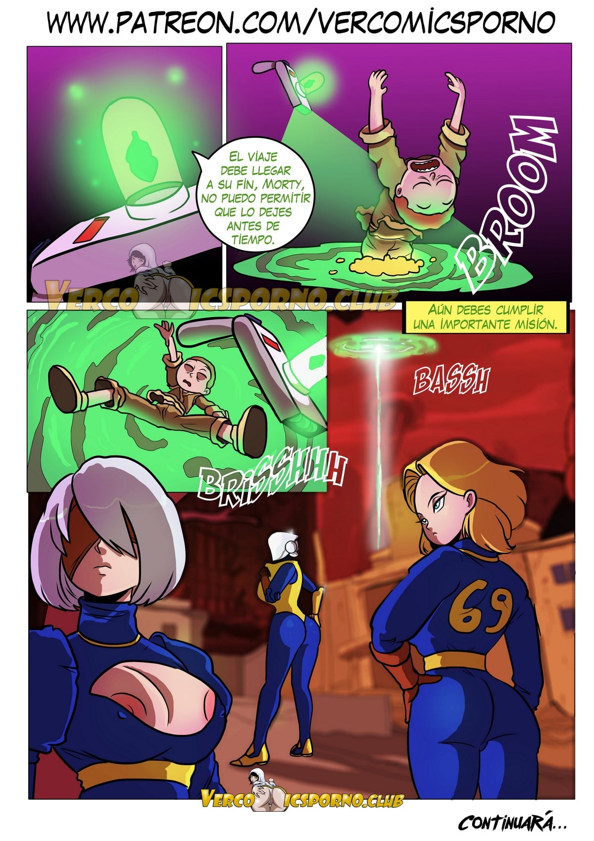 Rick Y Morty 4 Comic porno