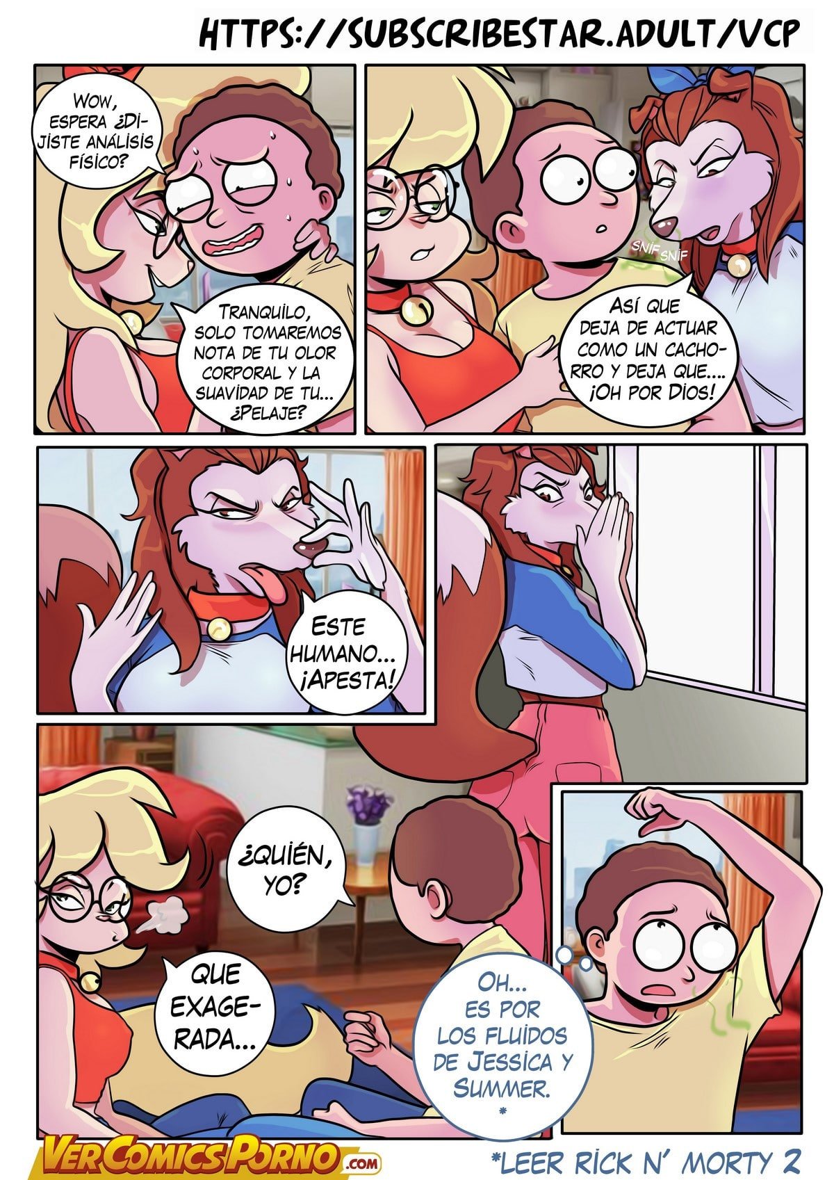 Rick Y Morty - Viaje de Placer 3 Comic porno