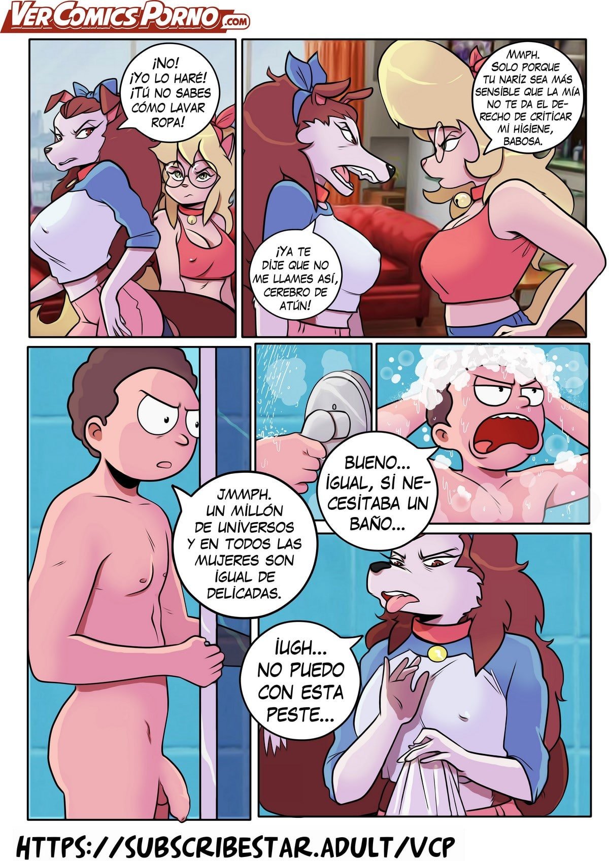 Rick Y Morty - Viaje de Placer 3 Comic porno