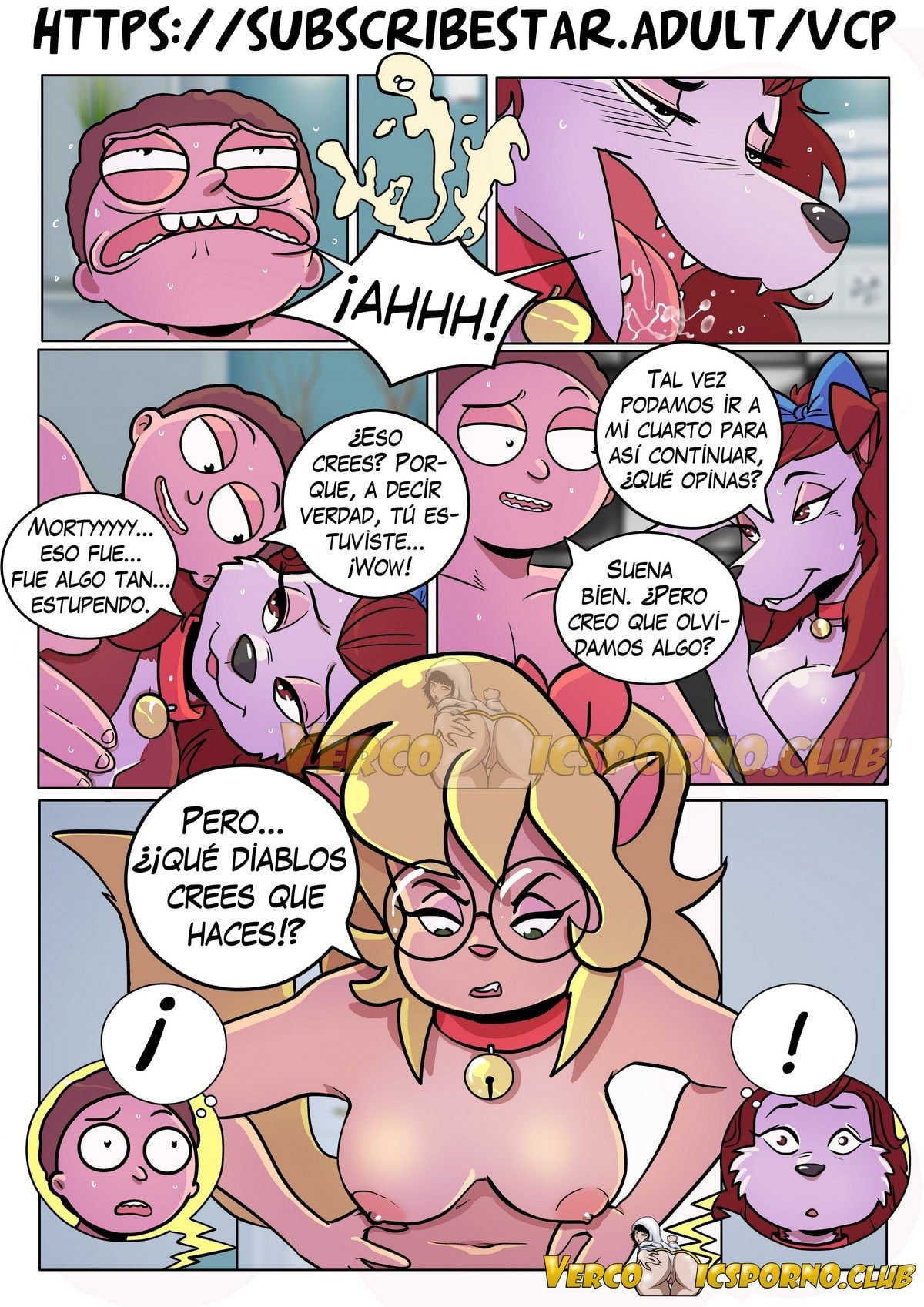 Rick Y Morty - Viaje de Placer 3 Comic porno