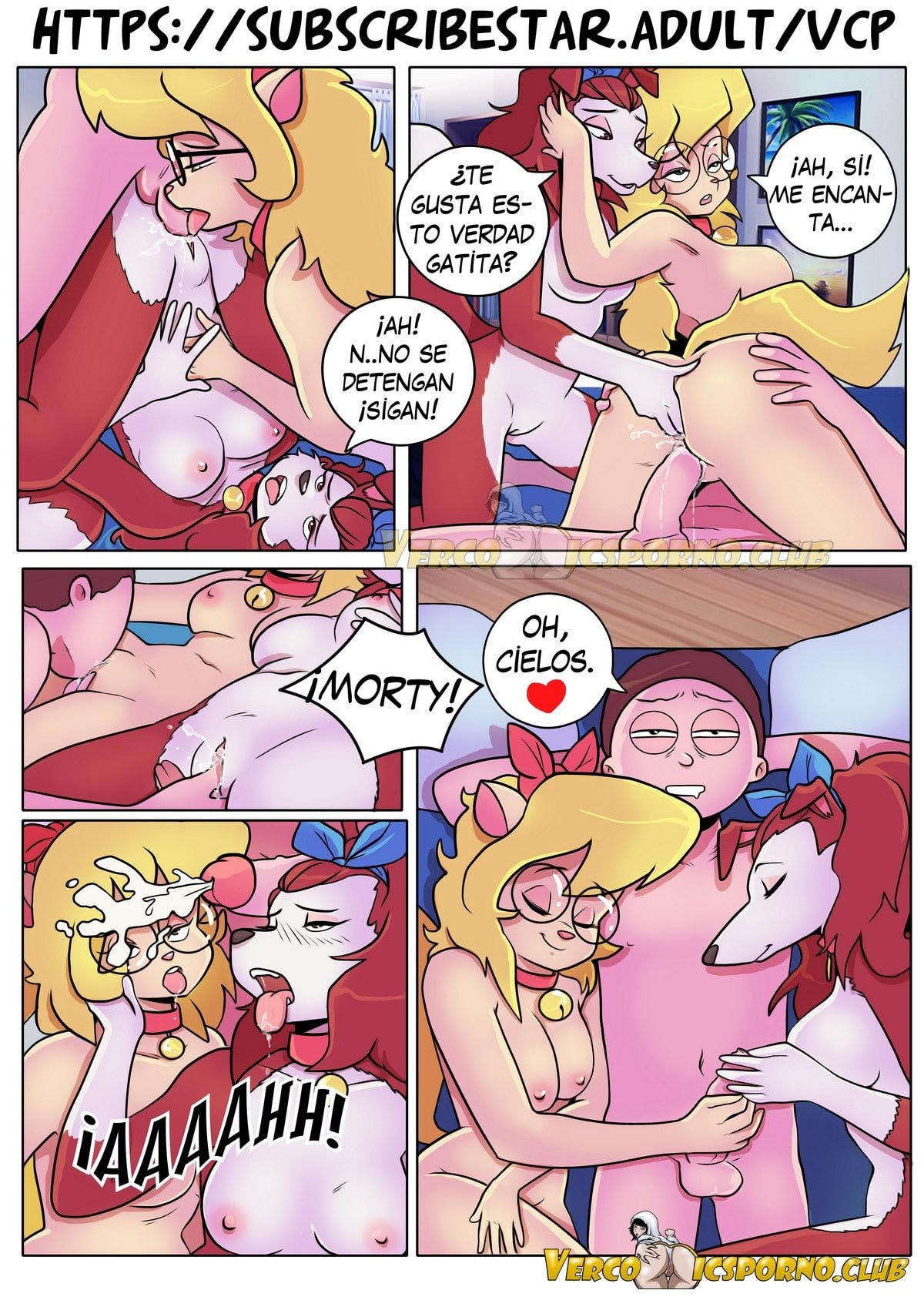 Rick Y Morty - Viaje de Placer 3 Comic porno