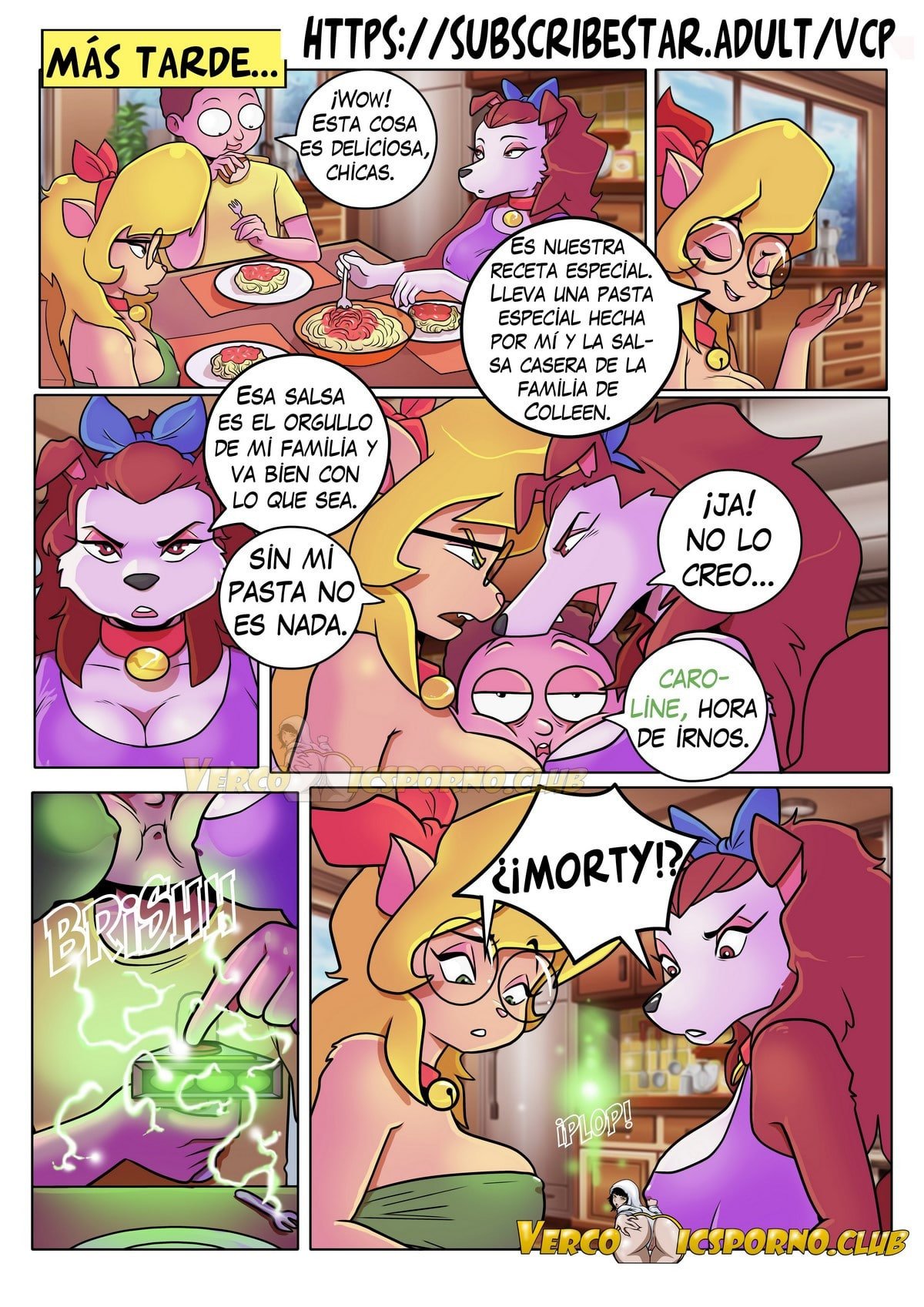 Rick Y Morty - Viaje de Placer 3 Comic porno