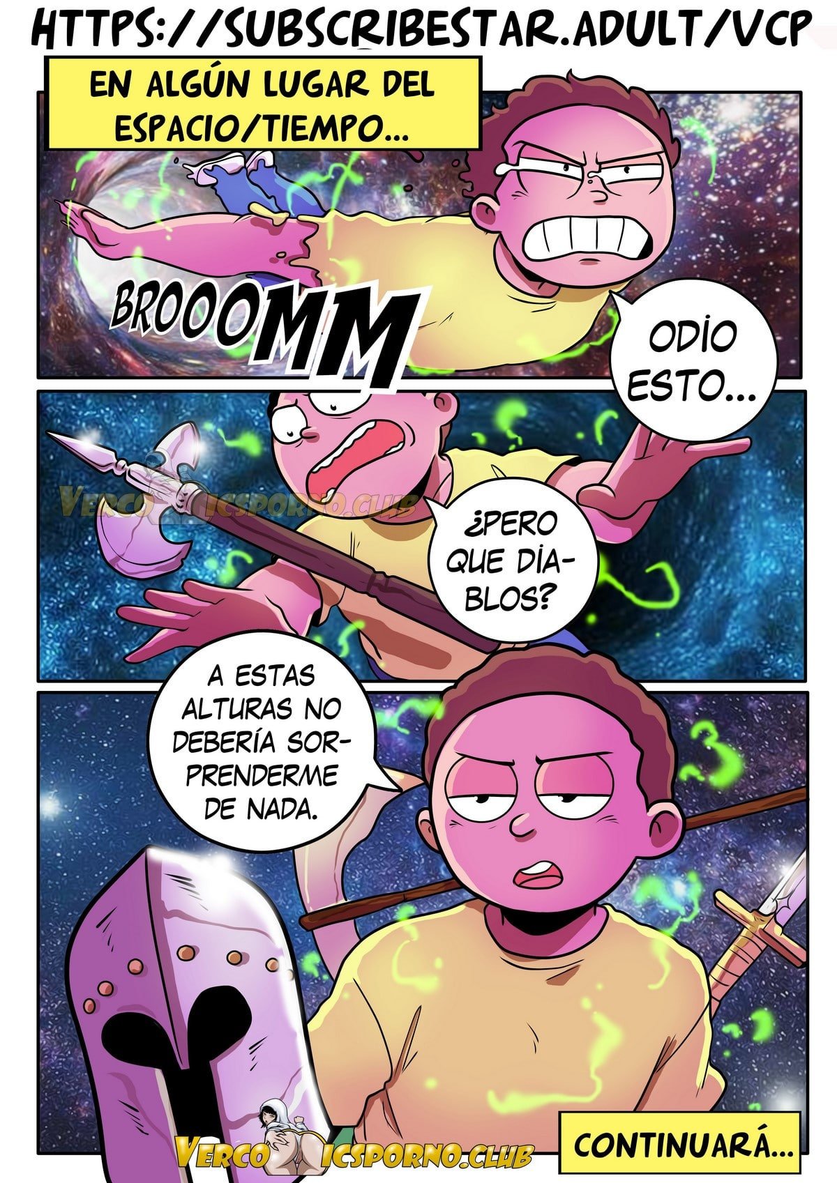 Rick Y Morty - Viaje de Placer 3 Comic porno