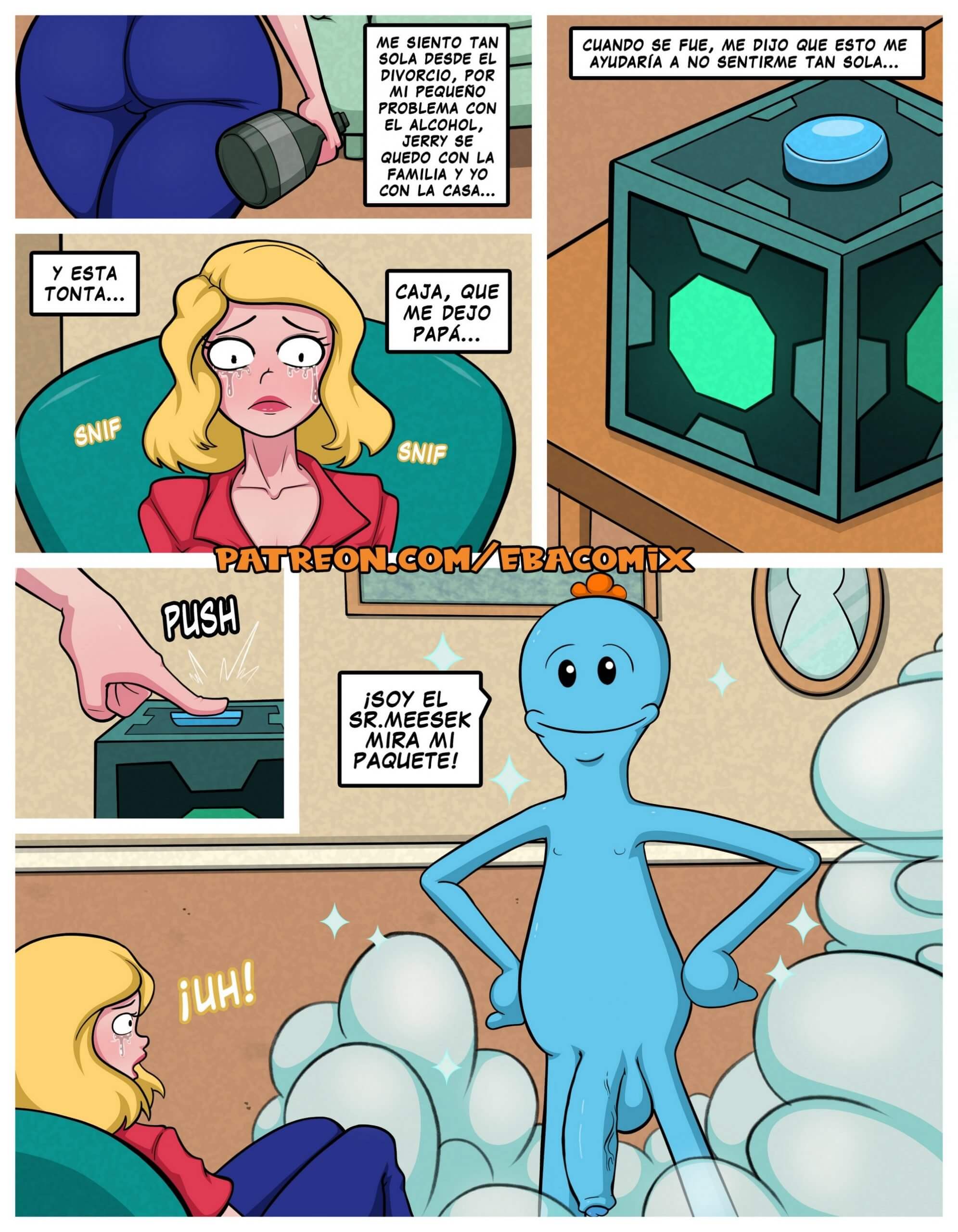 Rick and Morty El Secreto de Beth Comic porno