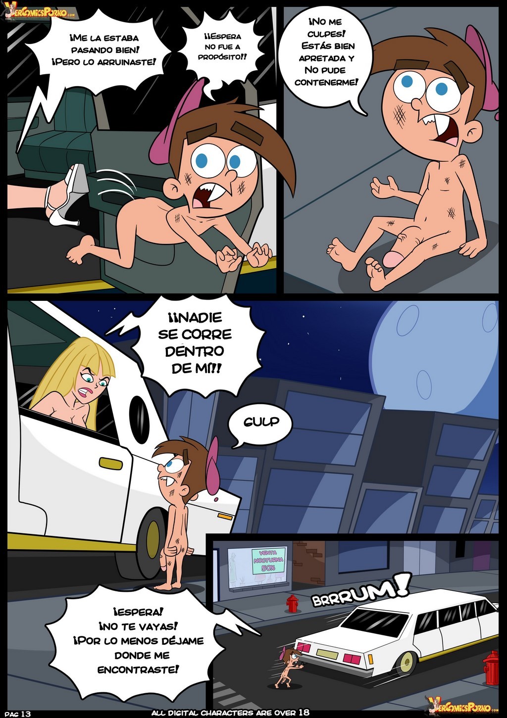 Los Padrinos Magicos - Rompiendo Reglas 5 Comic porno