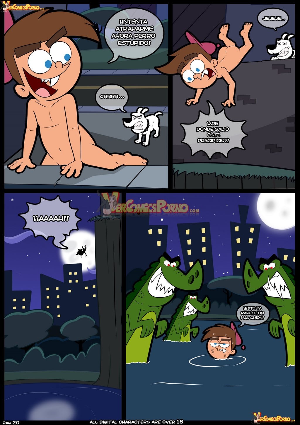 Los Padrinos Magicos - Rompiendo Reglas 6 Comic porno