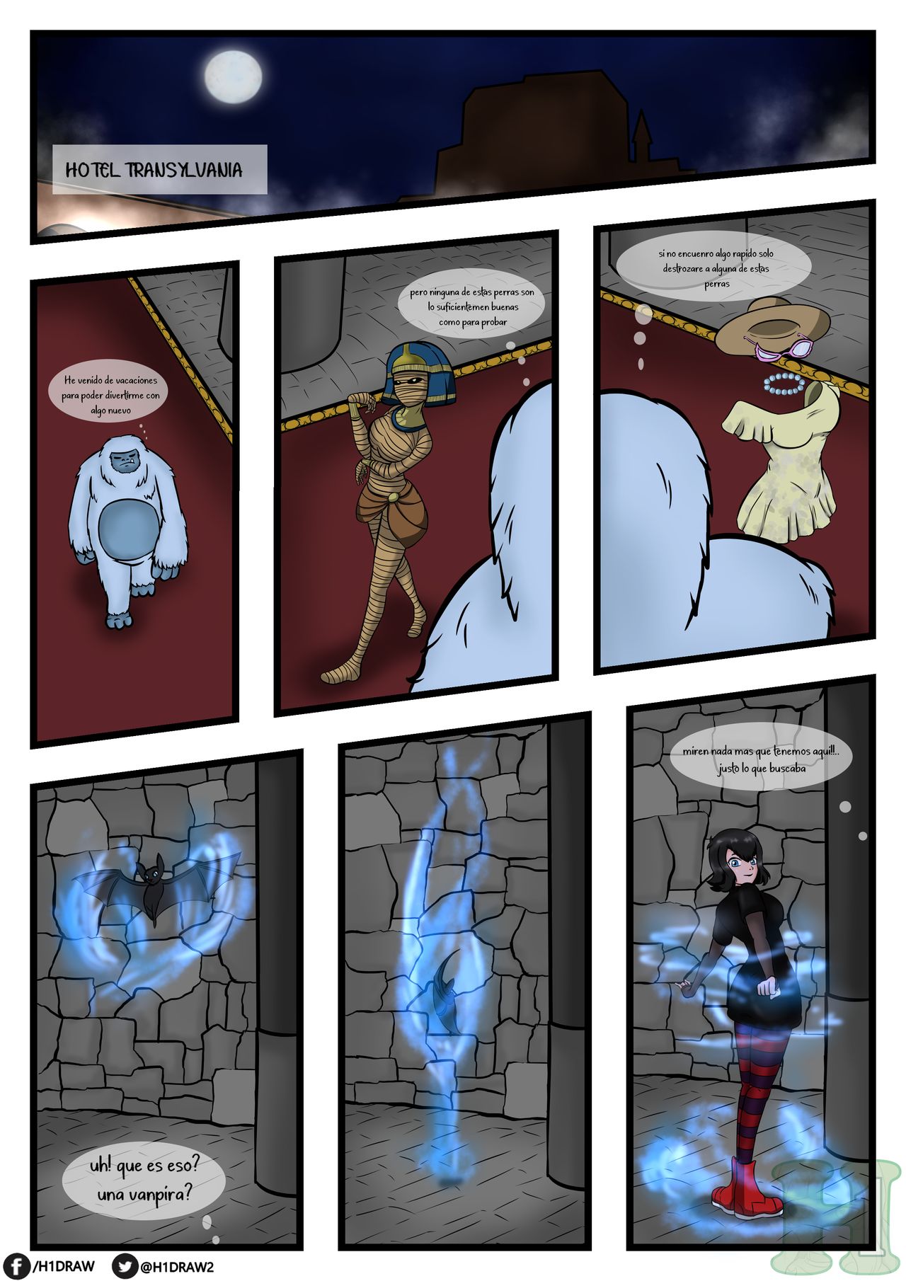 Service 1 - Hotel Transylvania Comic porno