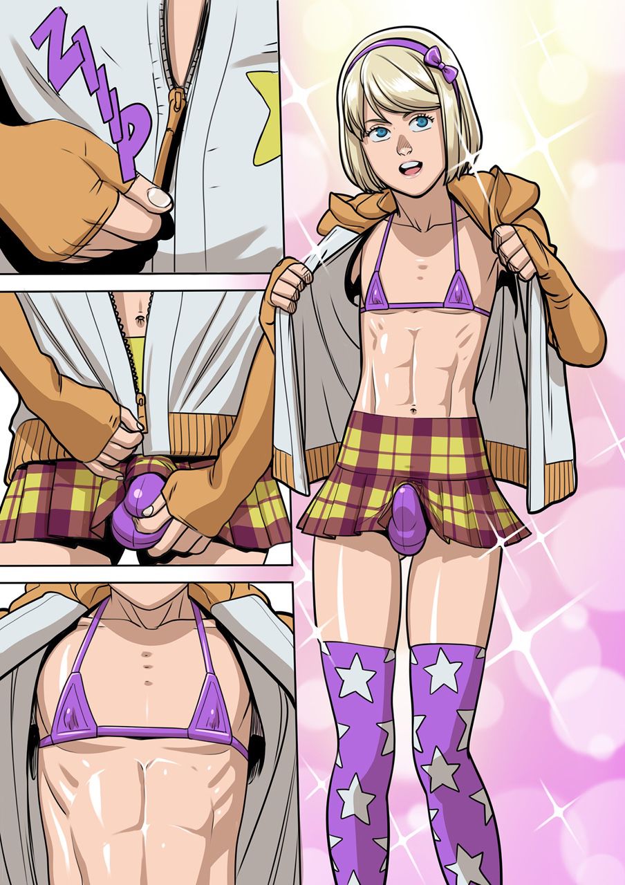 Slutty boys Comic porno