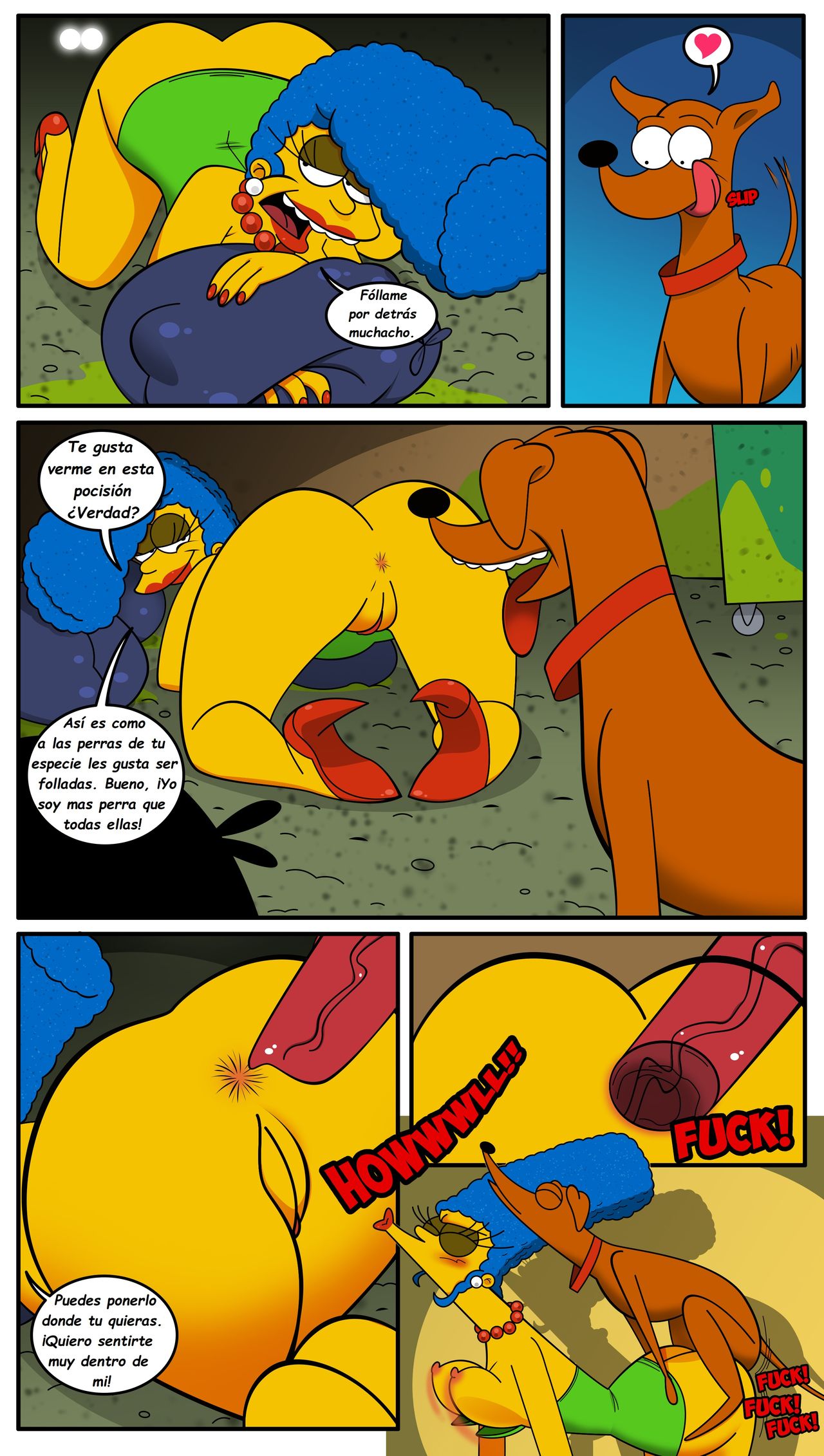 Solos en el Callejon Comic porno