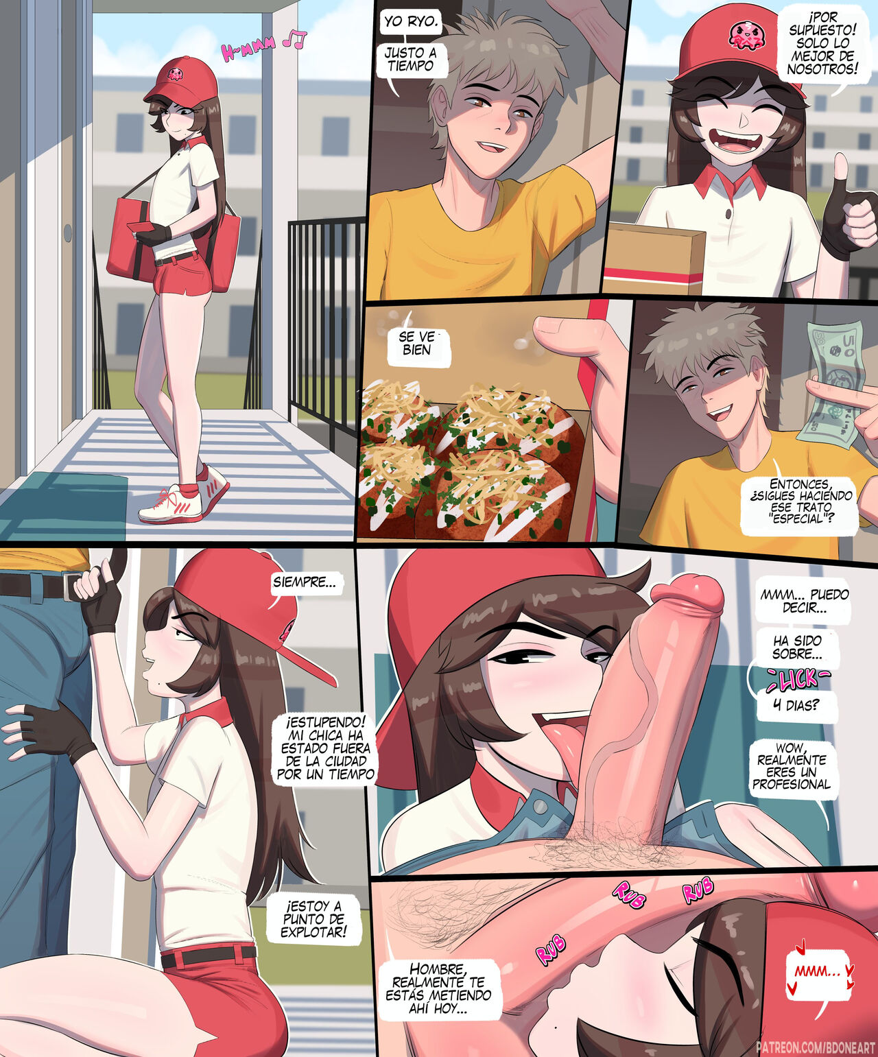 Special Delivery Comic porno