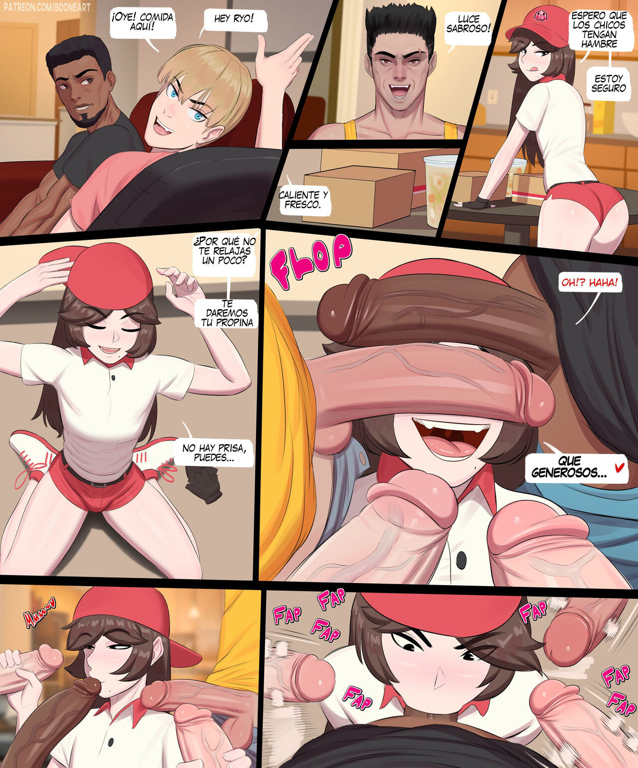 Special Delivery Comic porno