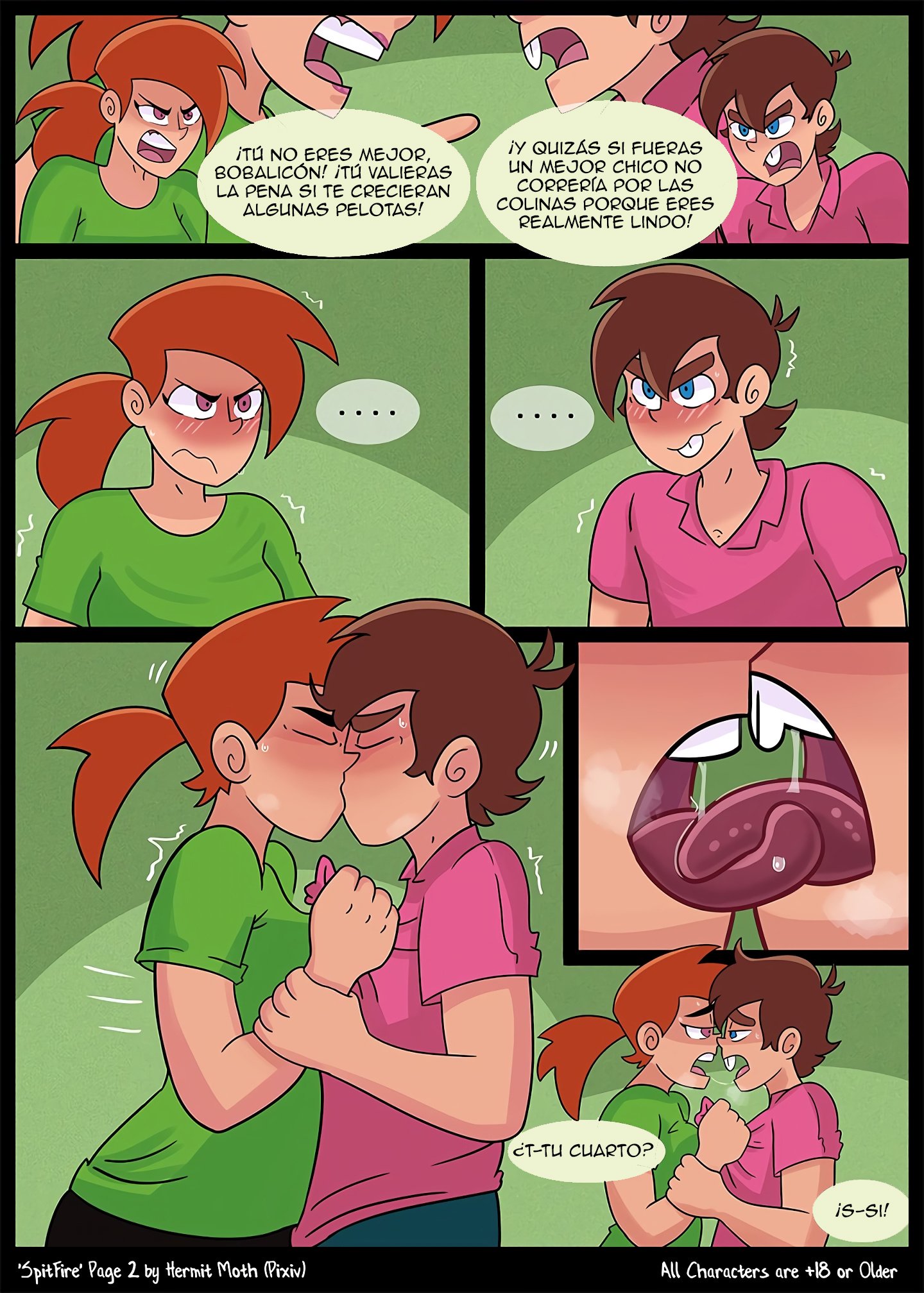 Spit Fire Comic porno