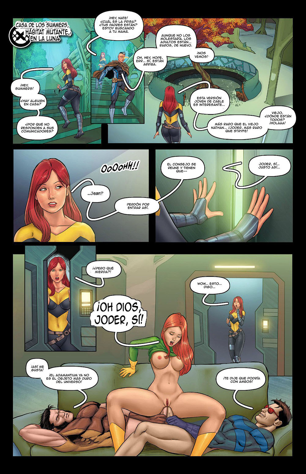 Summer Home House Of XXX Comic porno