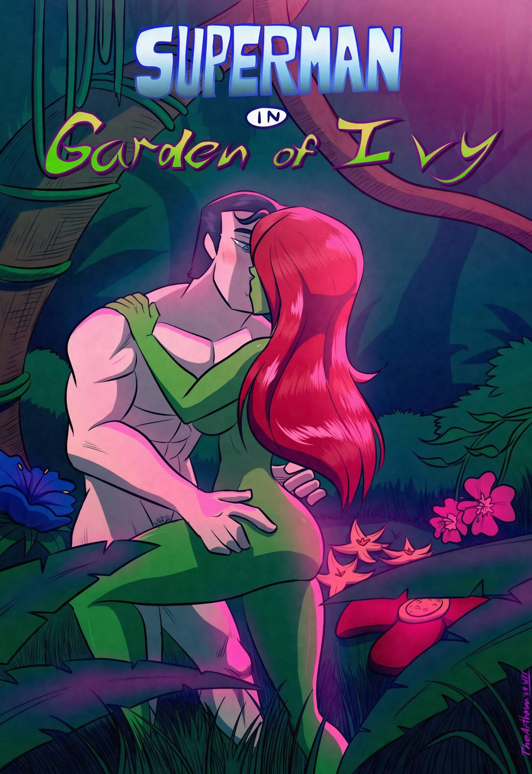 Superman Garden of Ivy Comic porno